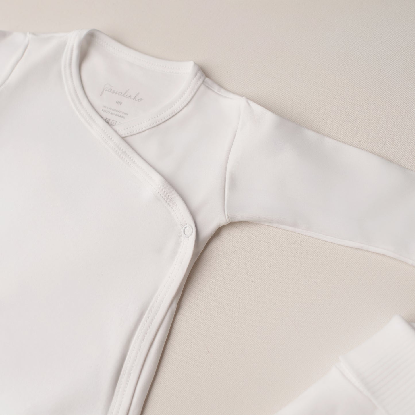 Conjunto Body Sabiá + Culote Yoga Branco