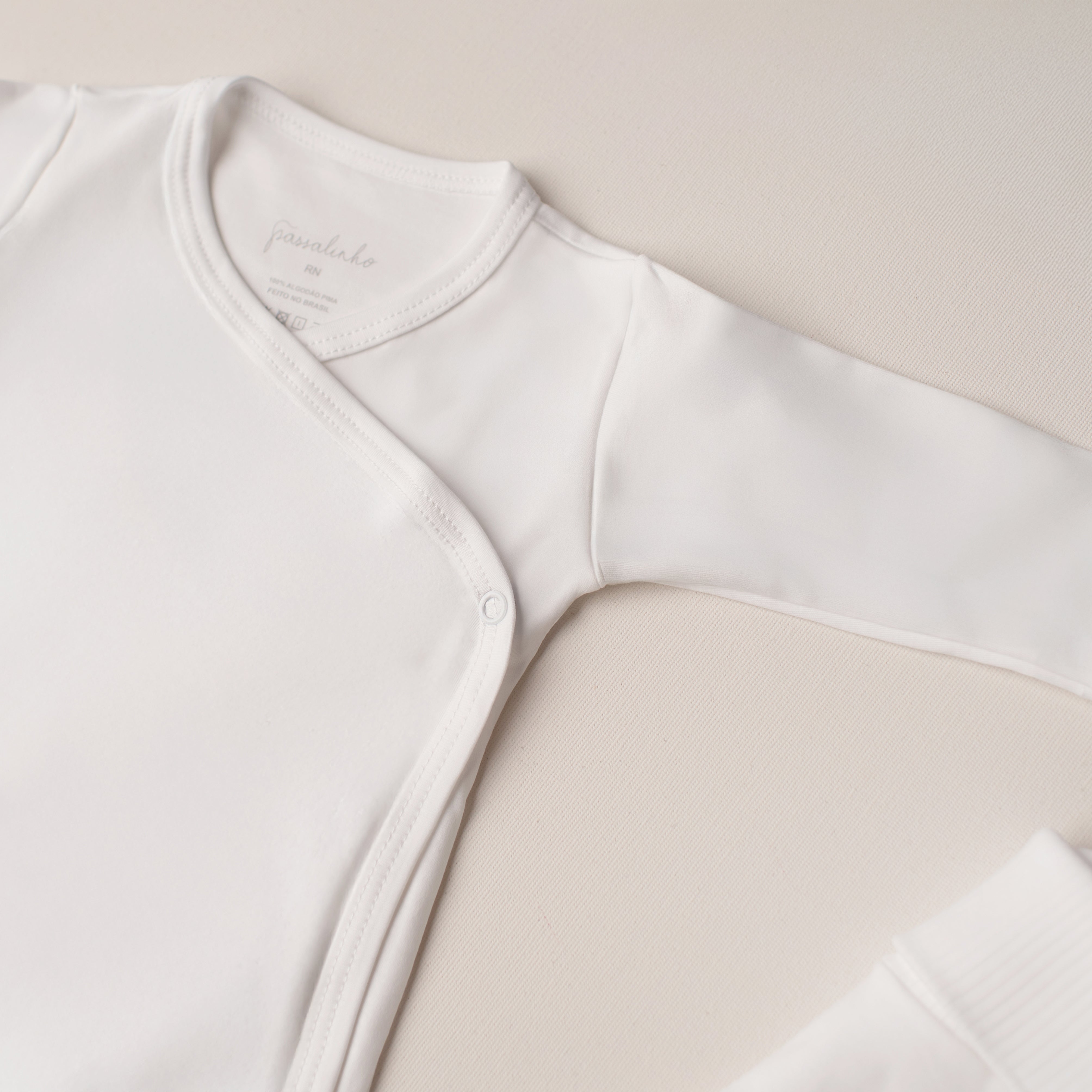 Conjunto Body Sabiá + Culote Yoga Branco
