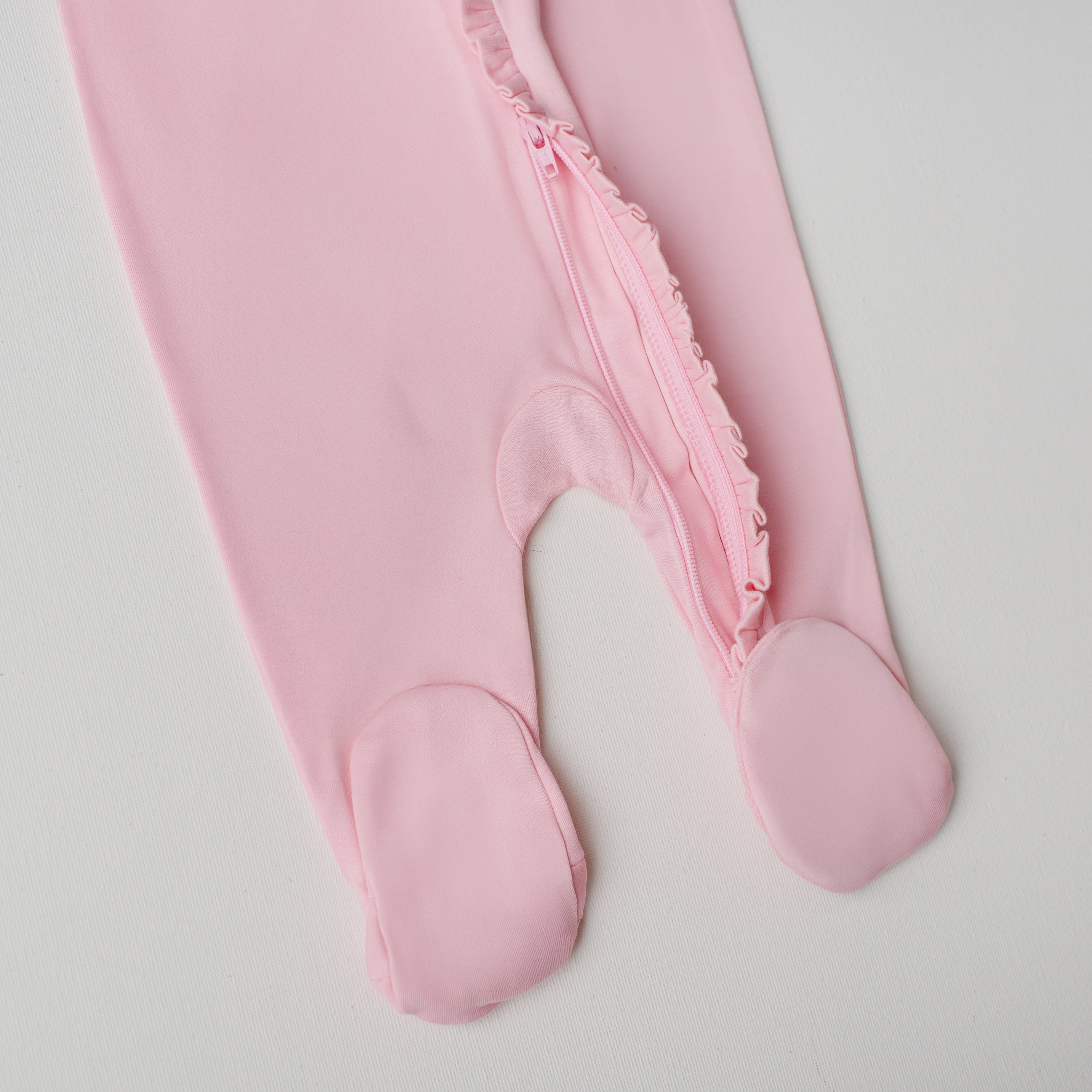 Macacão Pardal Zíper Rosa