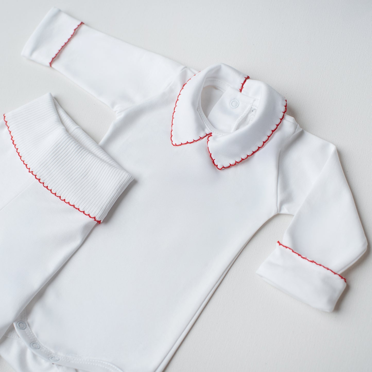 Conjunto Body Quero-Quero + Culote Yoga Vermelho