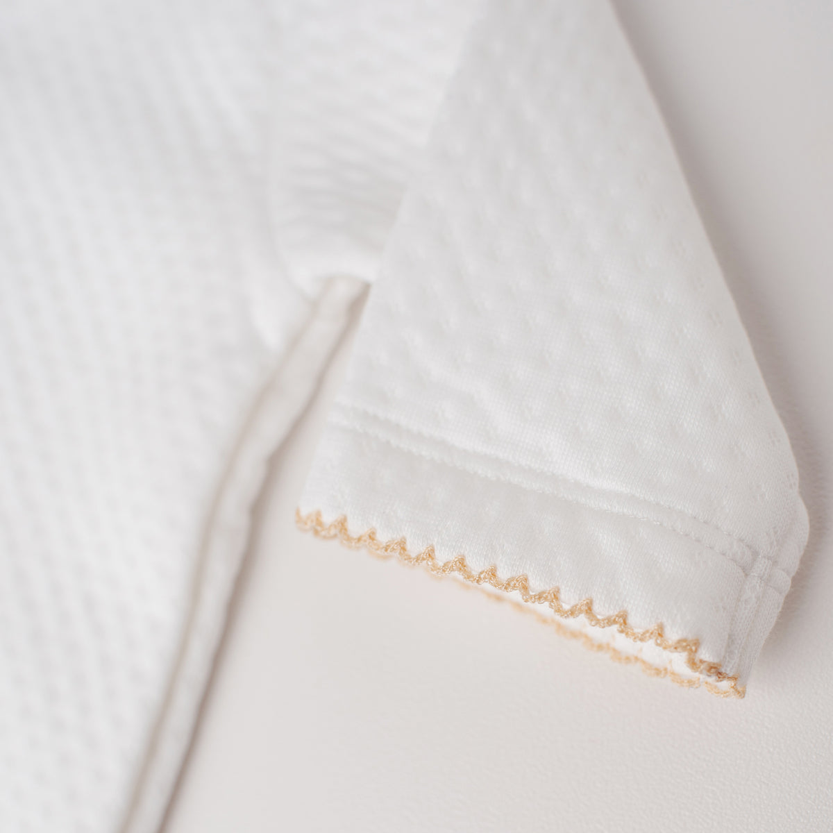 Macacão Arara Jacquard Branco