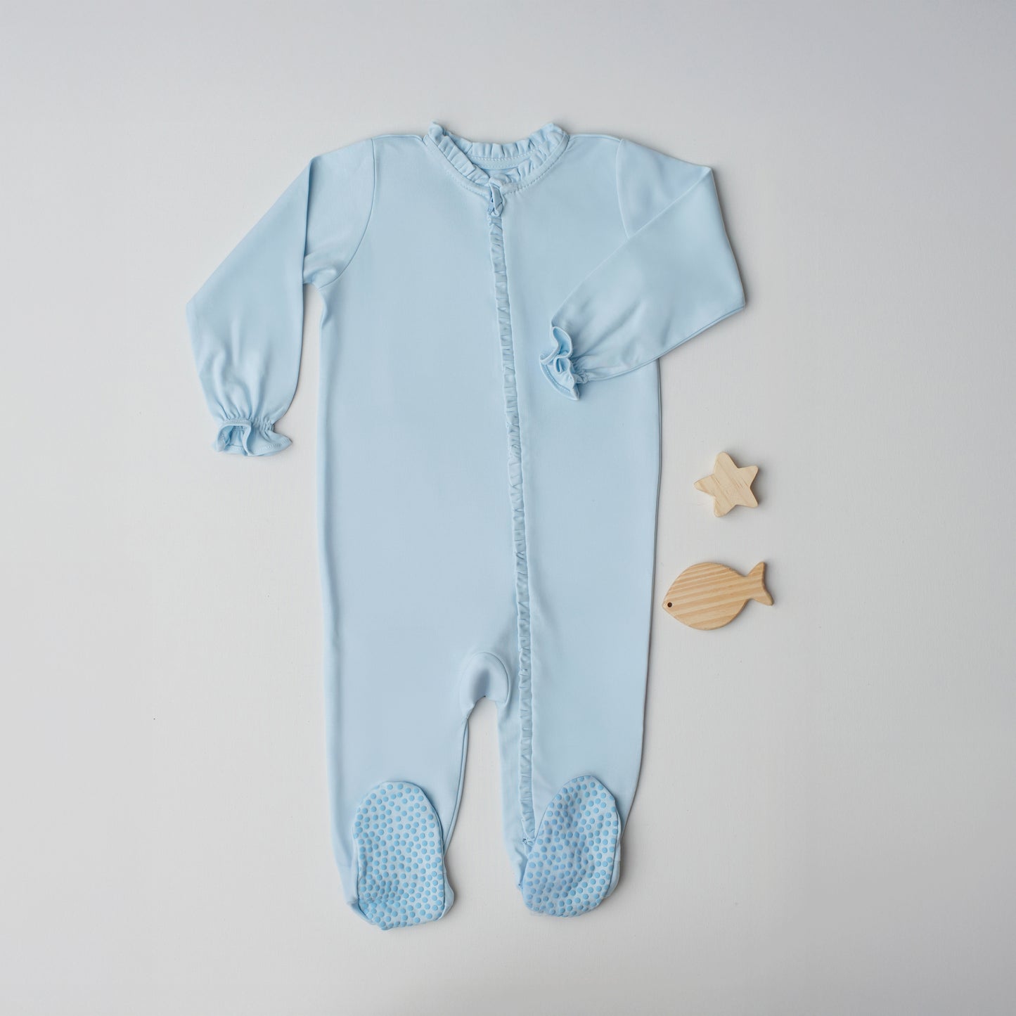 Macacão Pardal Zíper Azul