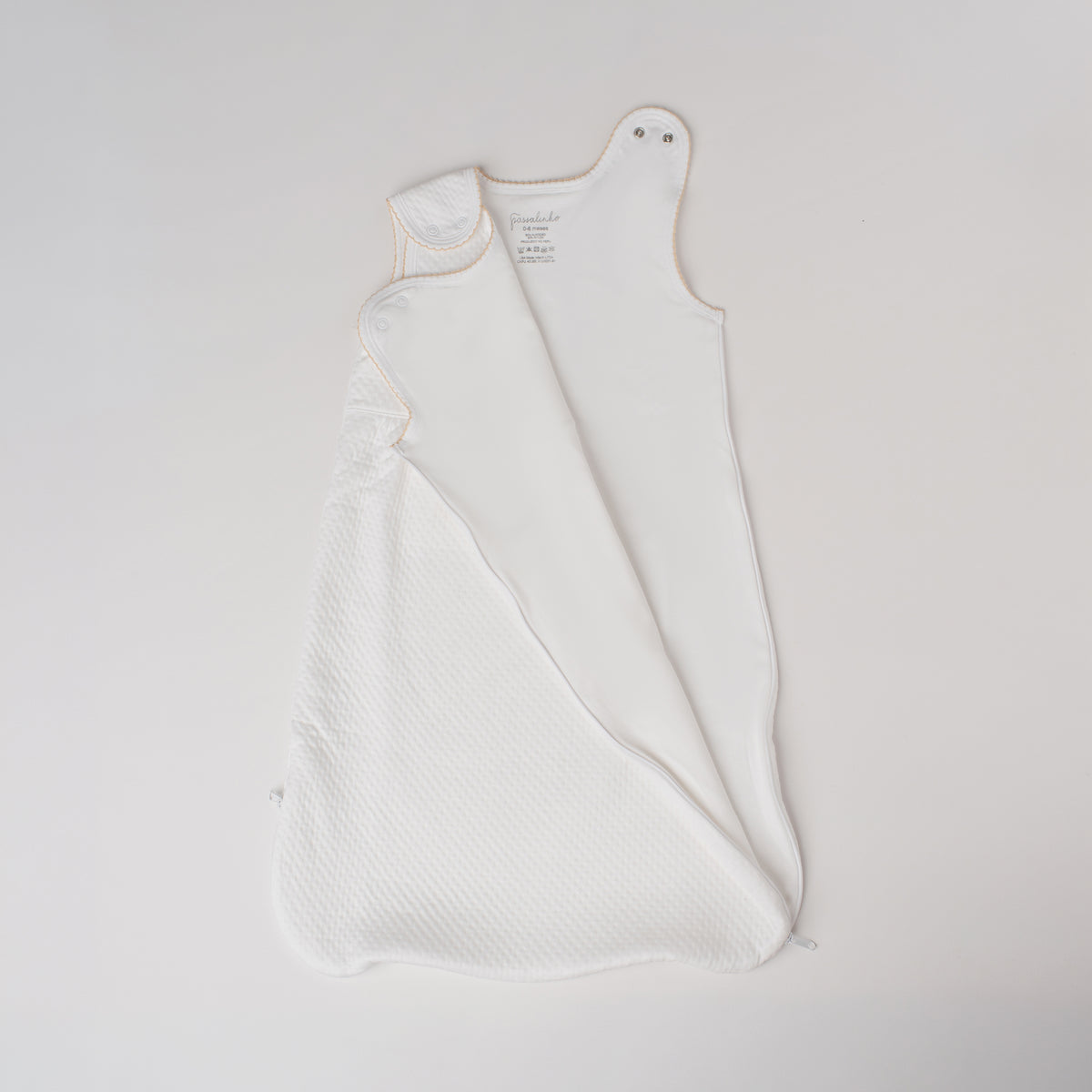 Saco de Dormir Jacquard Branco
