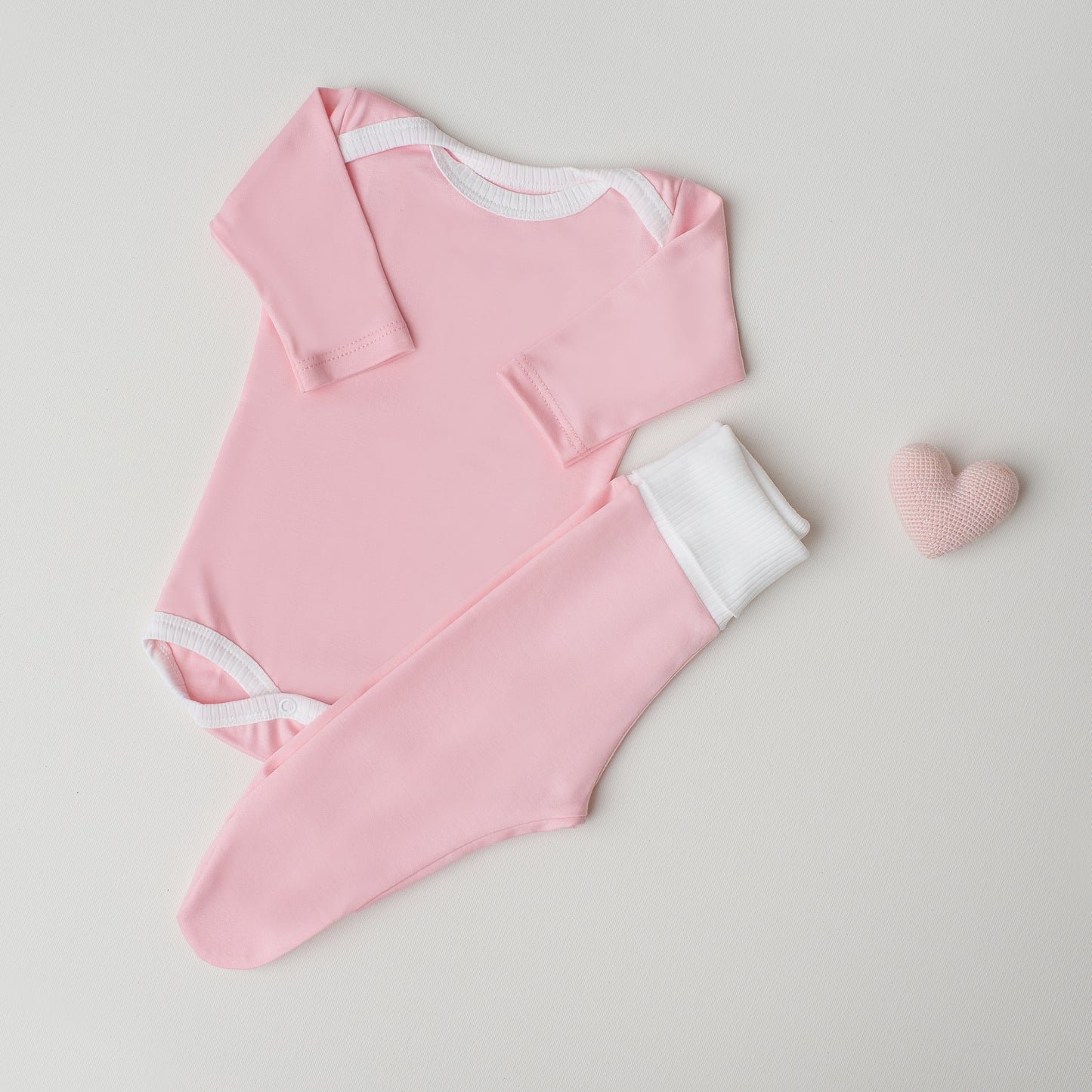 Conjunto Body Andorinha + Culote Yoga Rosa