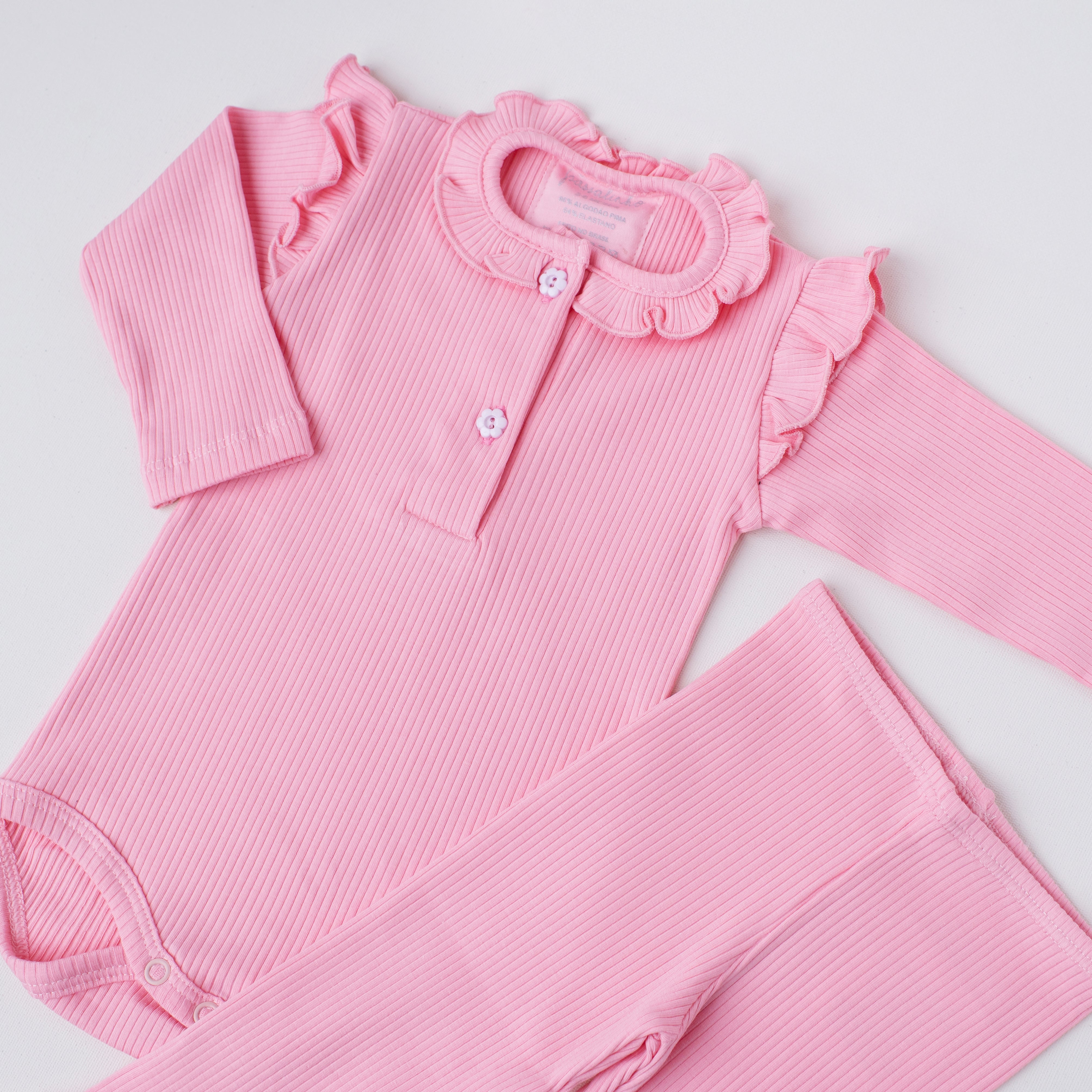 Conjunto Cisne Canelado Rosa