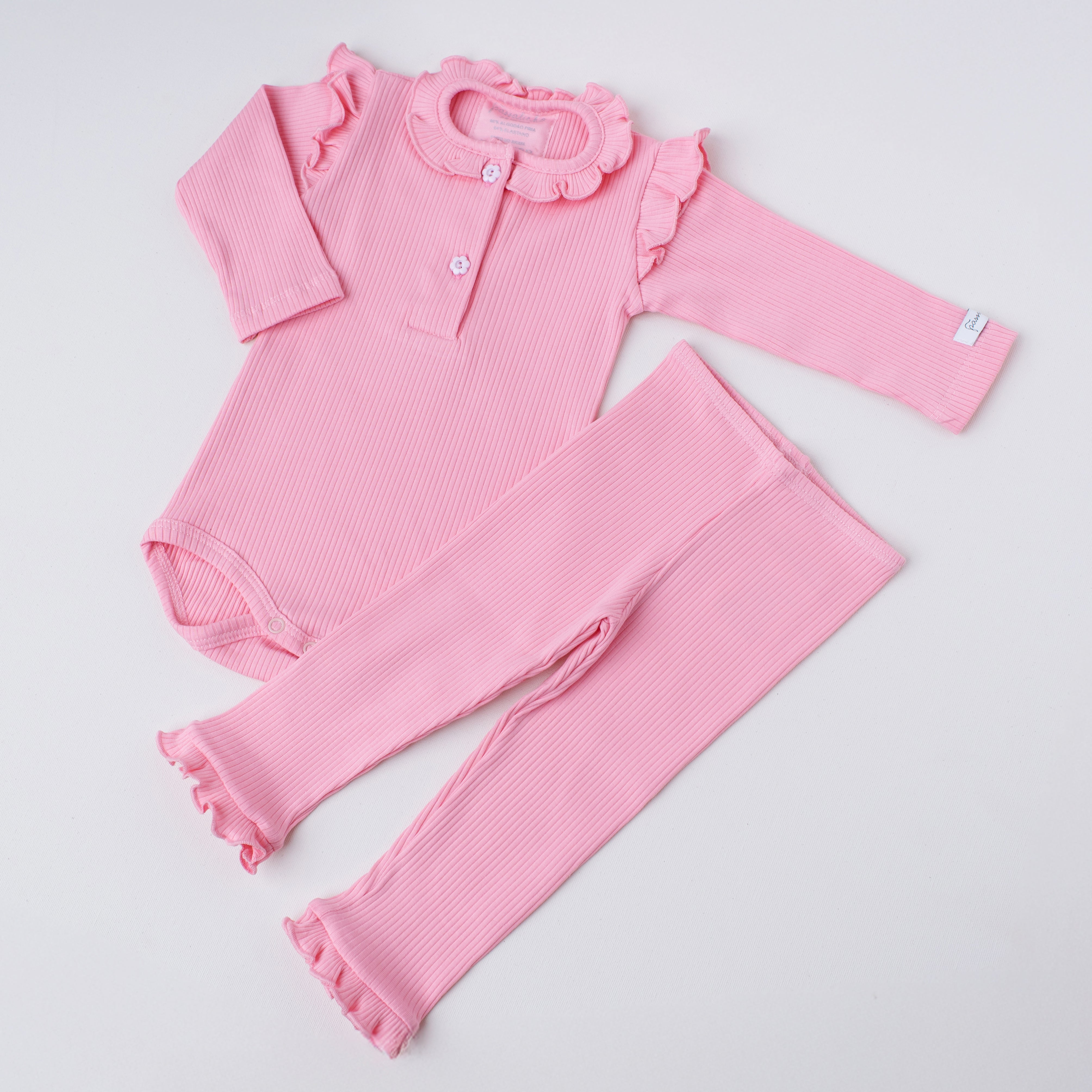 Conjunto Cisne Canelado Rosa