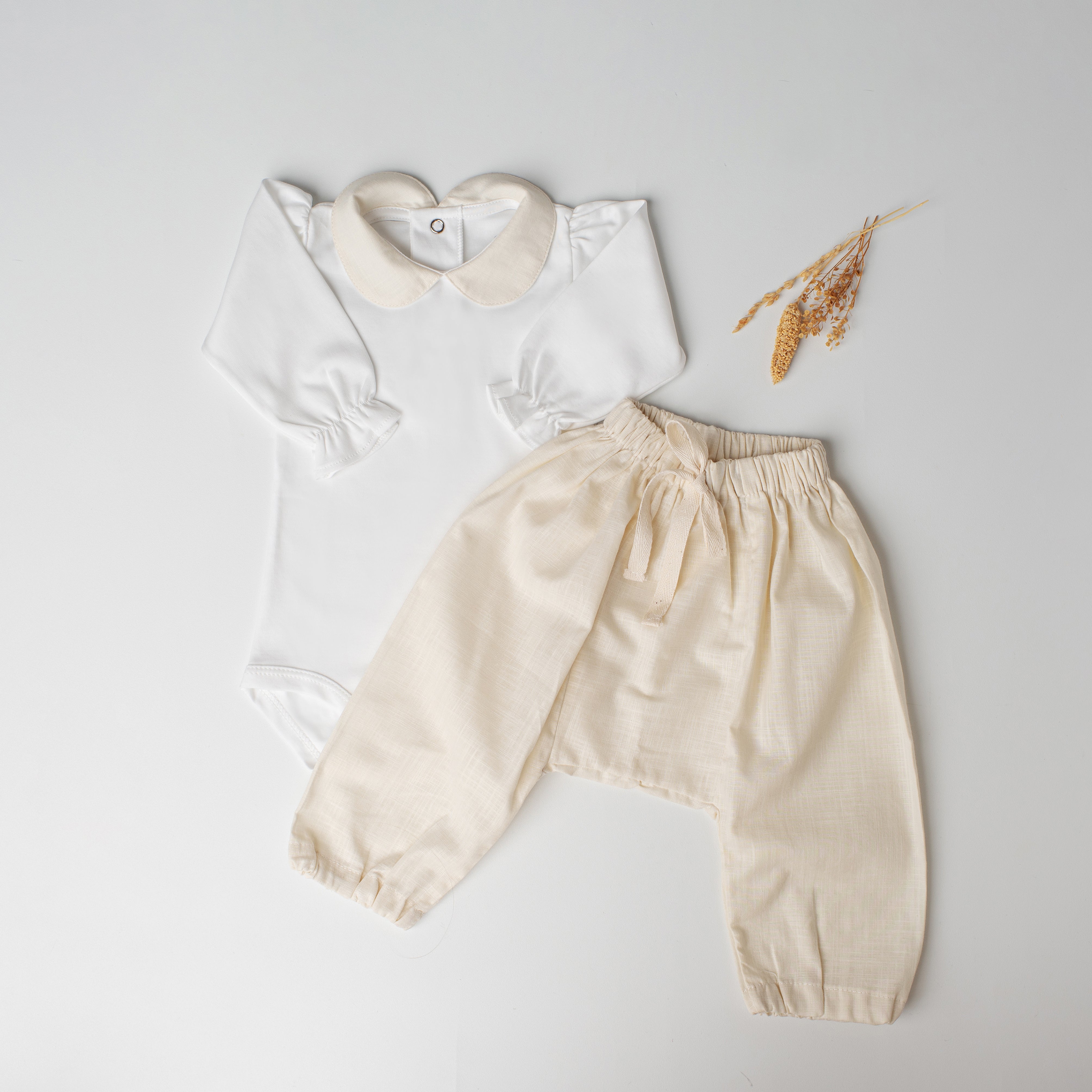 Conjunto Body e Calça Garça Saruel