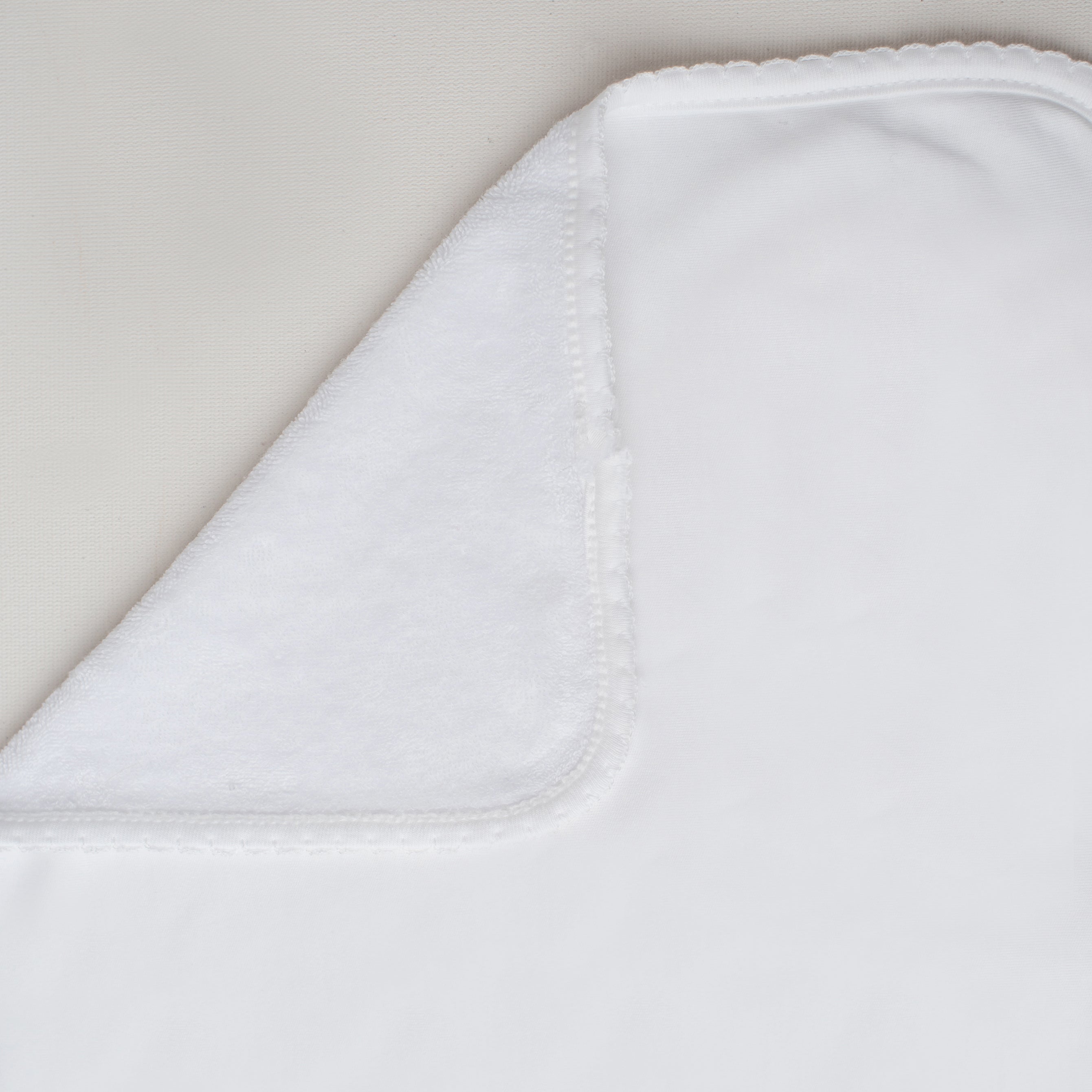 Paninho de Boca ou Bumbum Atoalhado - Detalhe Branco