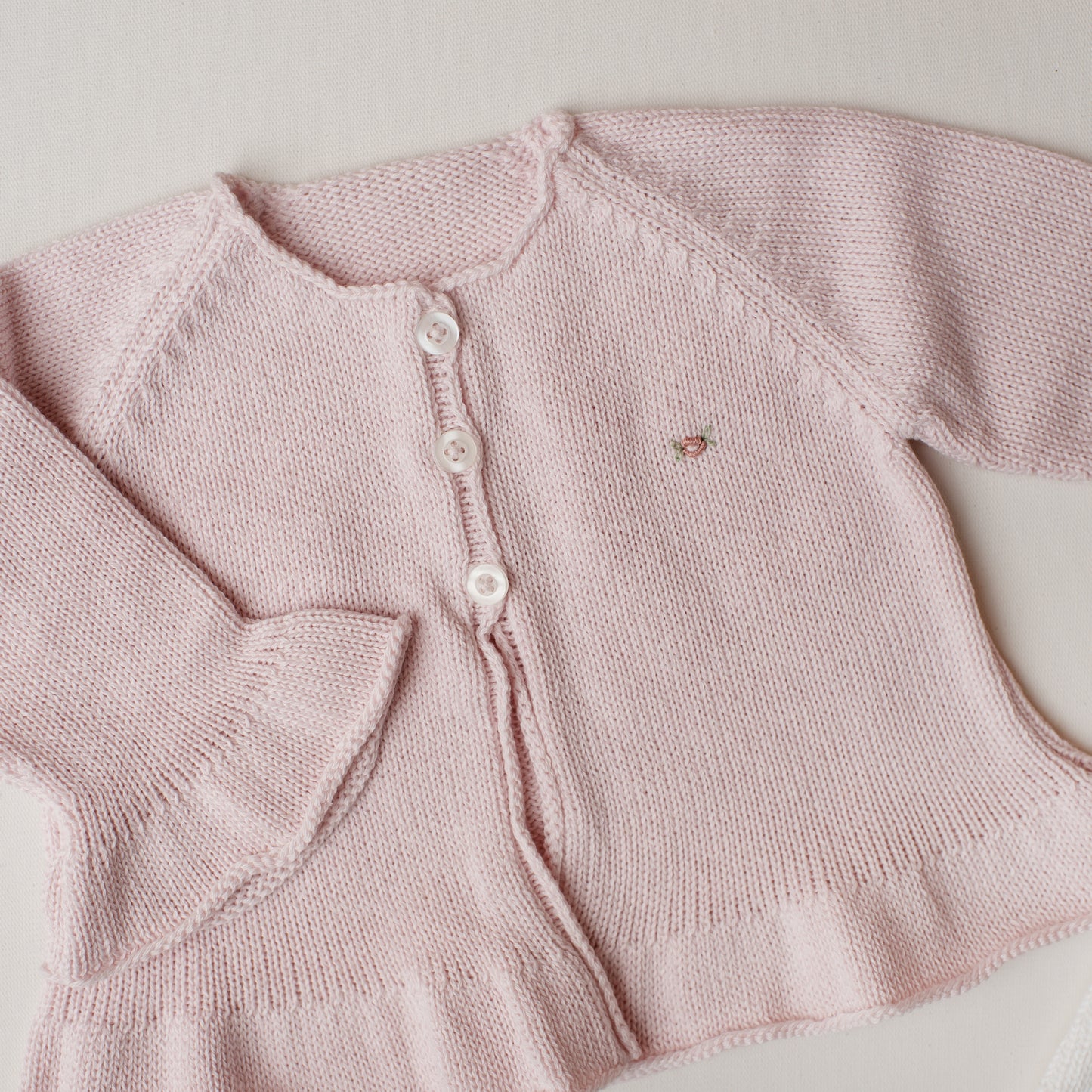 Saída de Maternidade Anambé Branca e Rosa