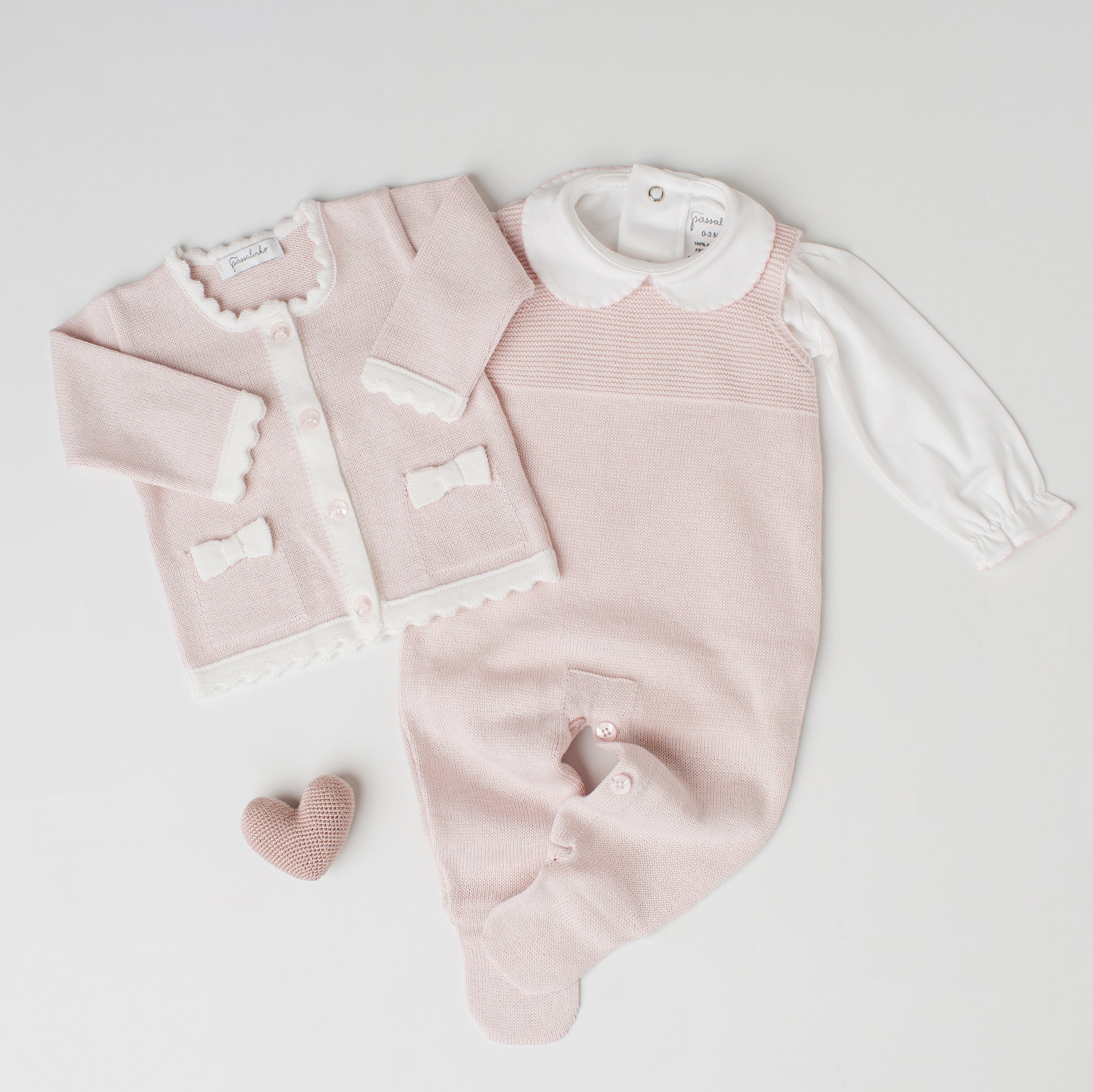 Saída de Maternidade Flamingo Rosa
