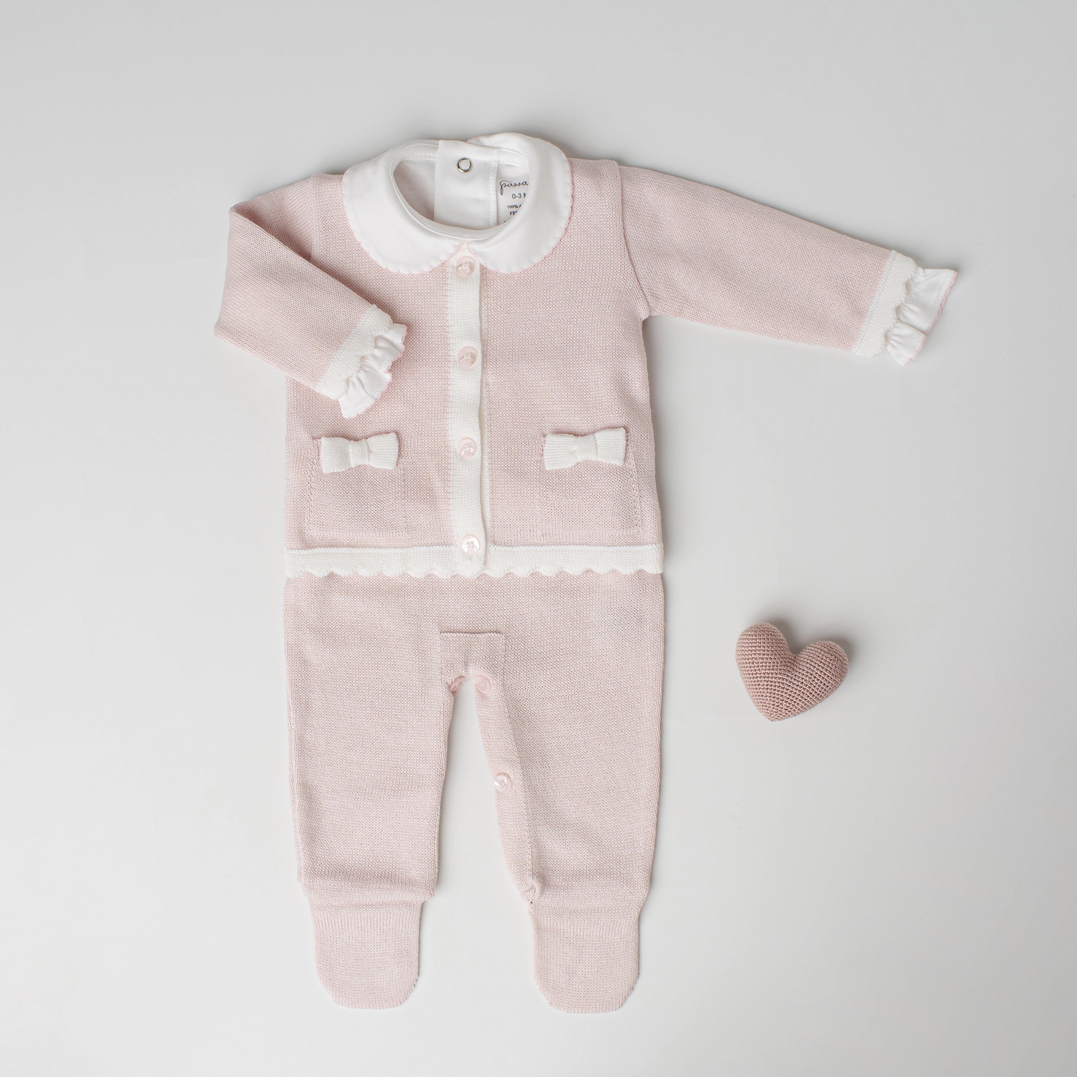 Saída de Maternidade Flamingo Rosa