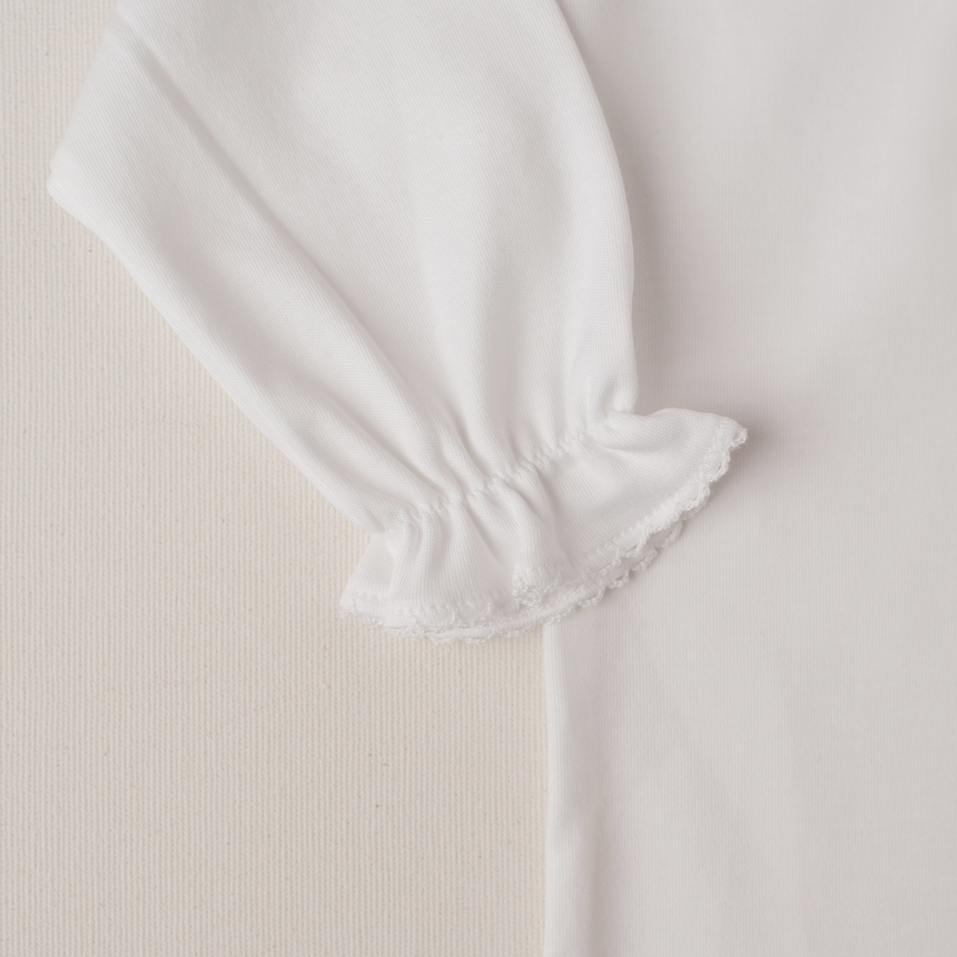 Body Garça Manga Longa Branco