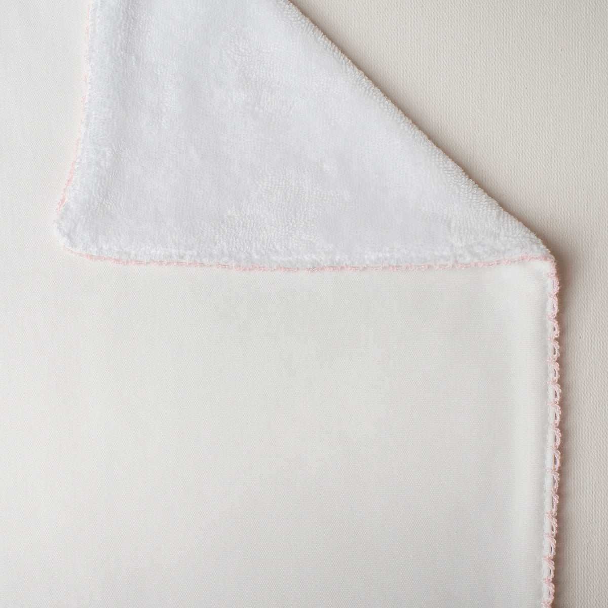 Paninho de Boca ou Bumbum Atoalhado - Detalhe Rosa