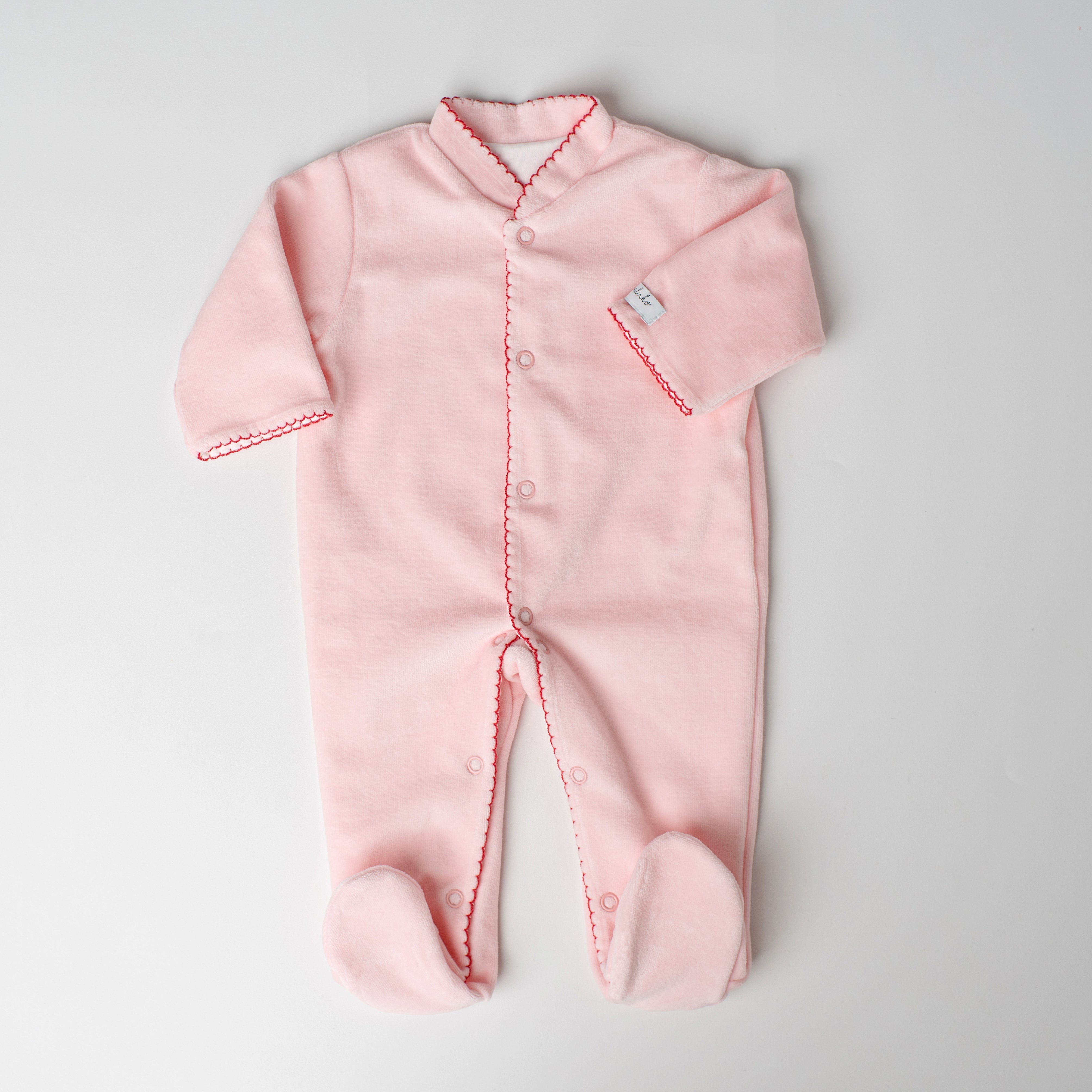 Macacão Plush + Pima Arara Rosa