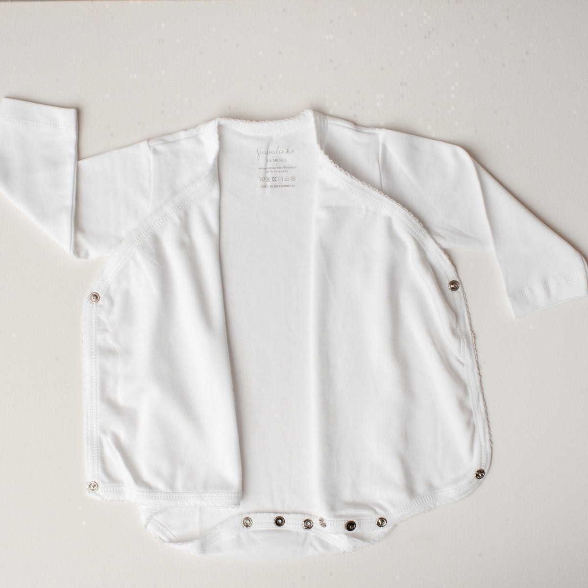 Kit: 3 Conjuntos Prematuro Body + Culote