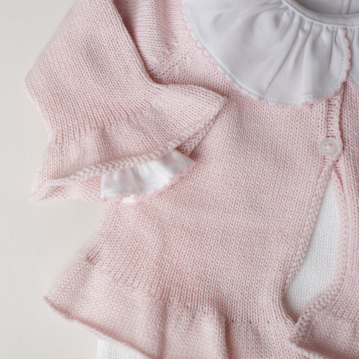 Saída de Maternidade Anambé Branca e Rosa