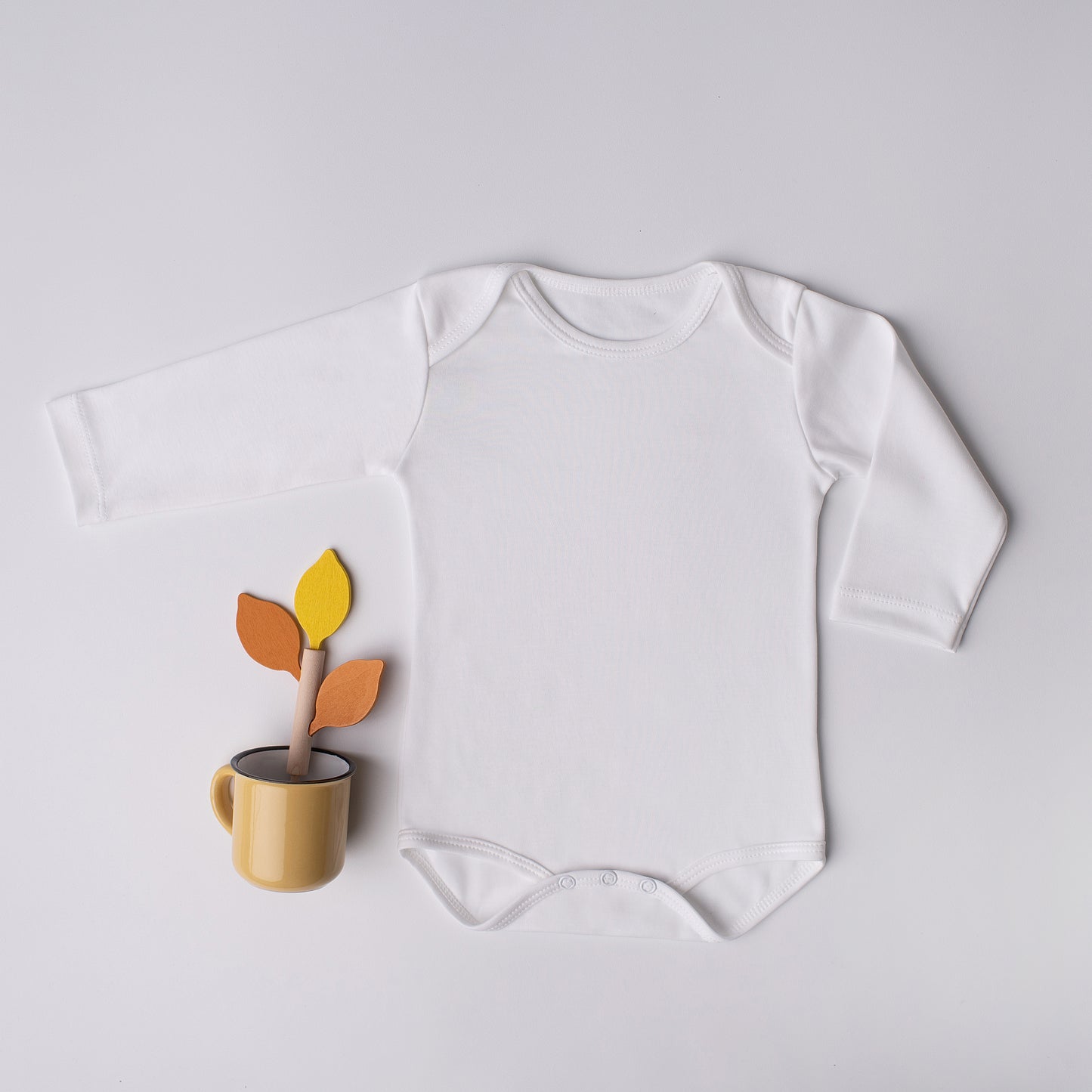 Body Andorinha Manga Longa Branco