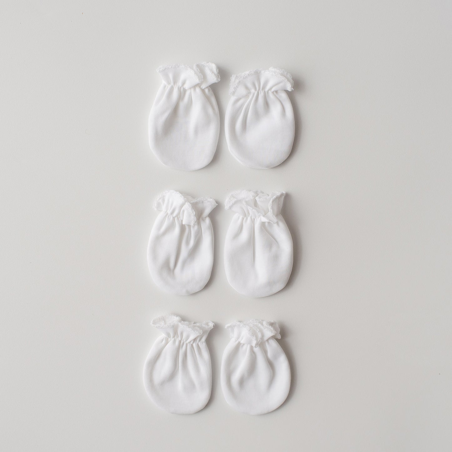 Kit 3 Luvinhas Coruja Brancas