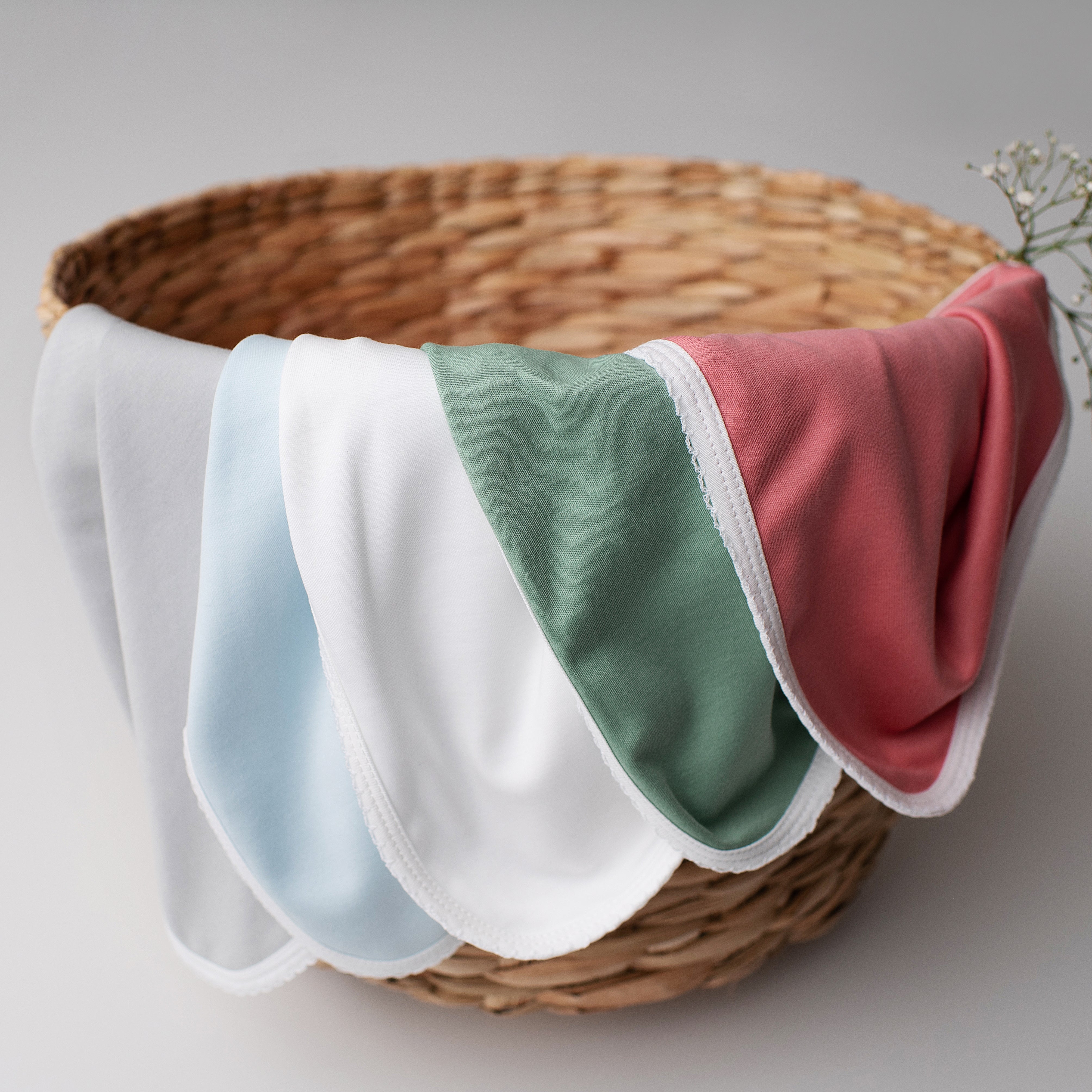 Manta Dupla Pluma de Algodão Branca