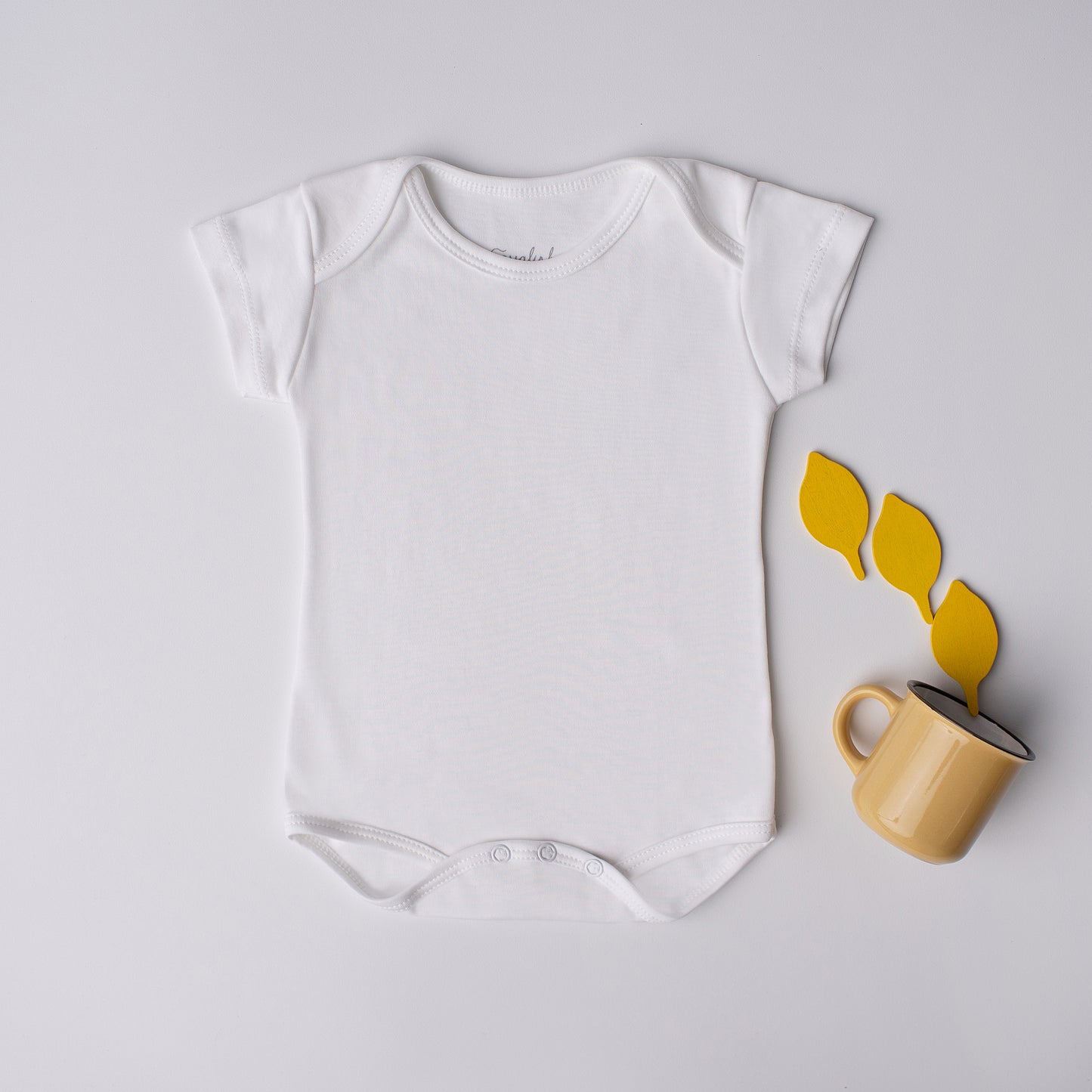 Body Andorinha Manga Curta Branco