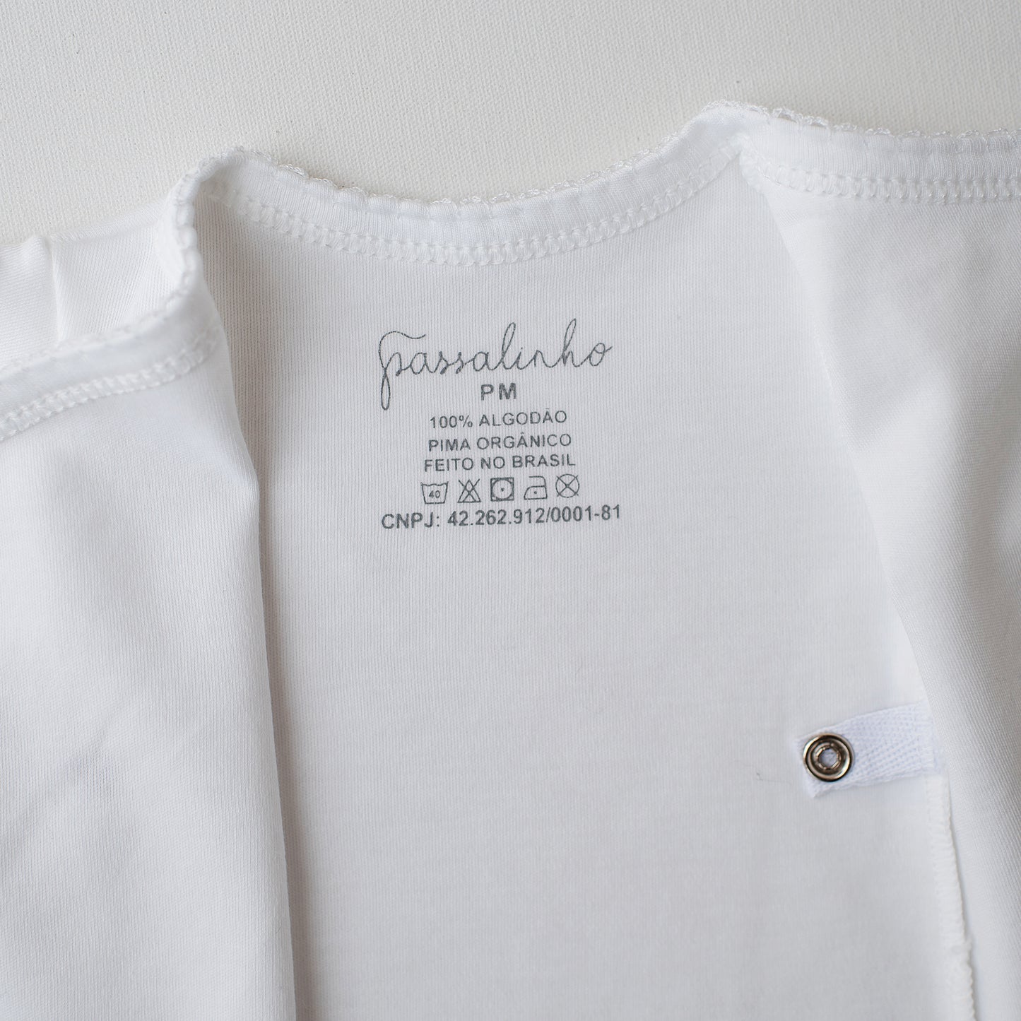 Conjunto Prematuro Body + Culote Branco