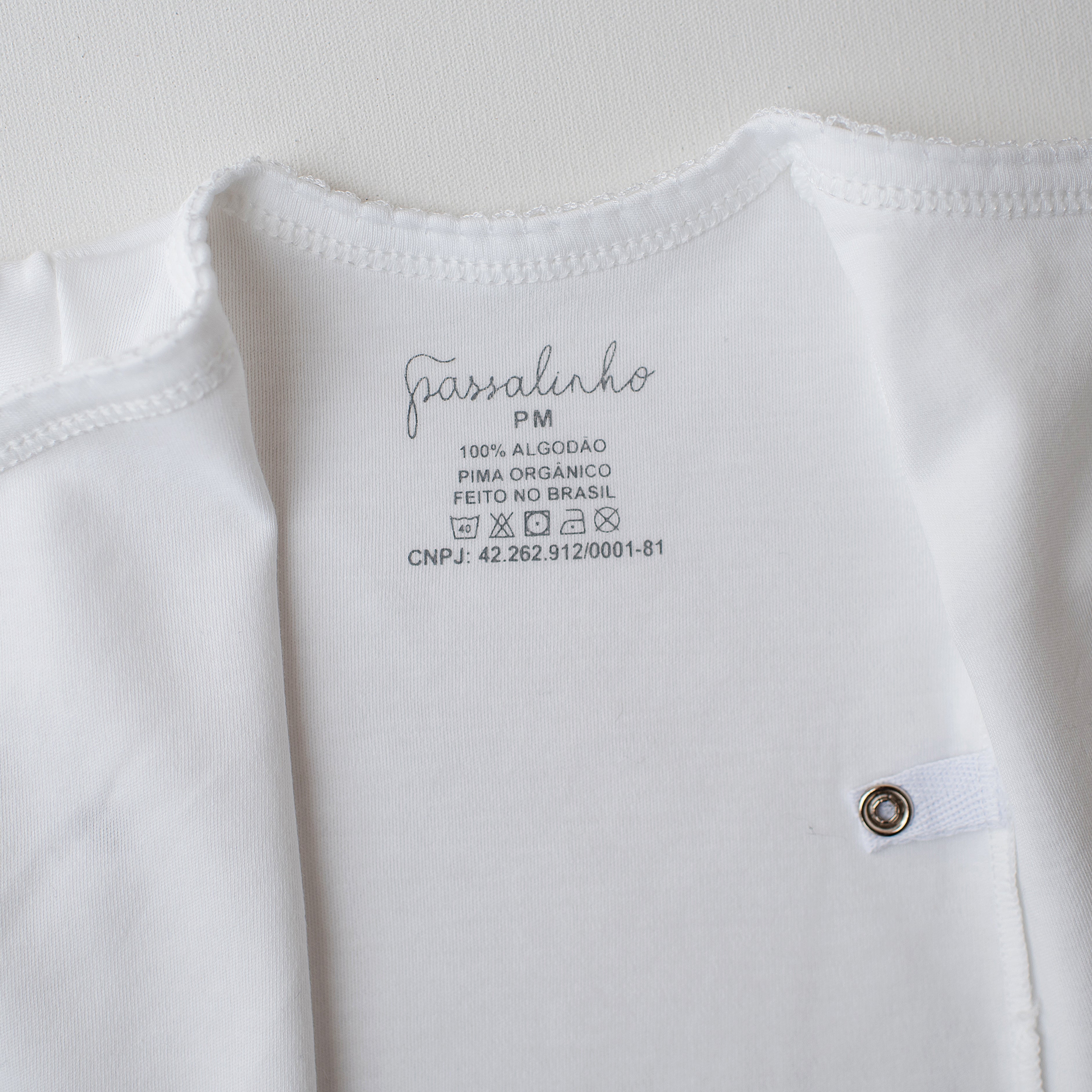 Conjunto Prematuro Body + Culote Branco