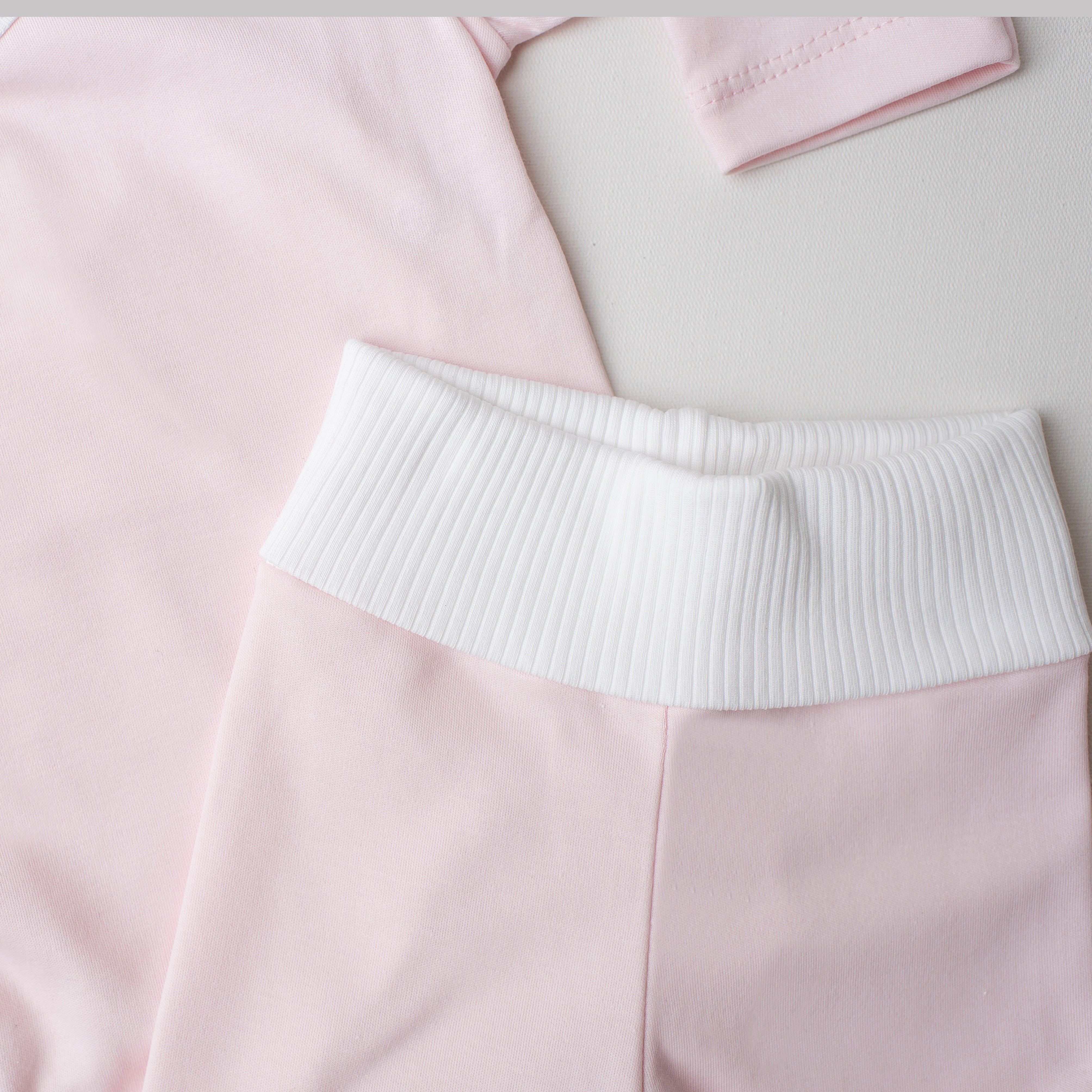 Conjunto Body Sabiá + Culote Yoga Rosa