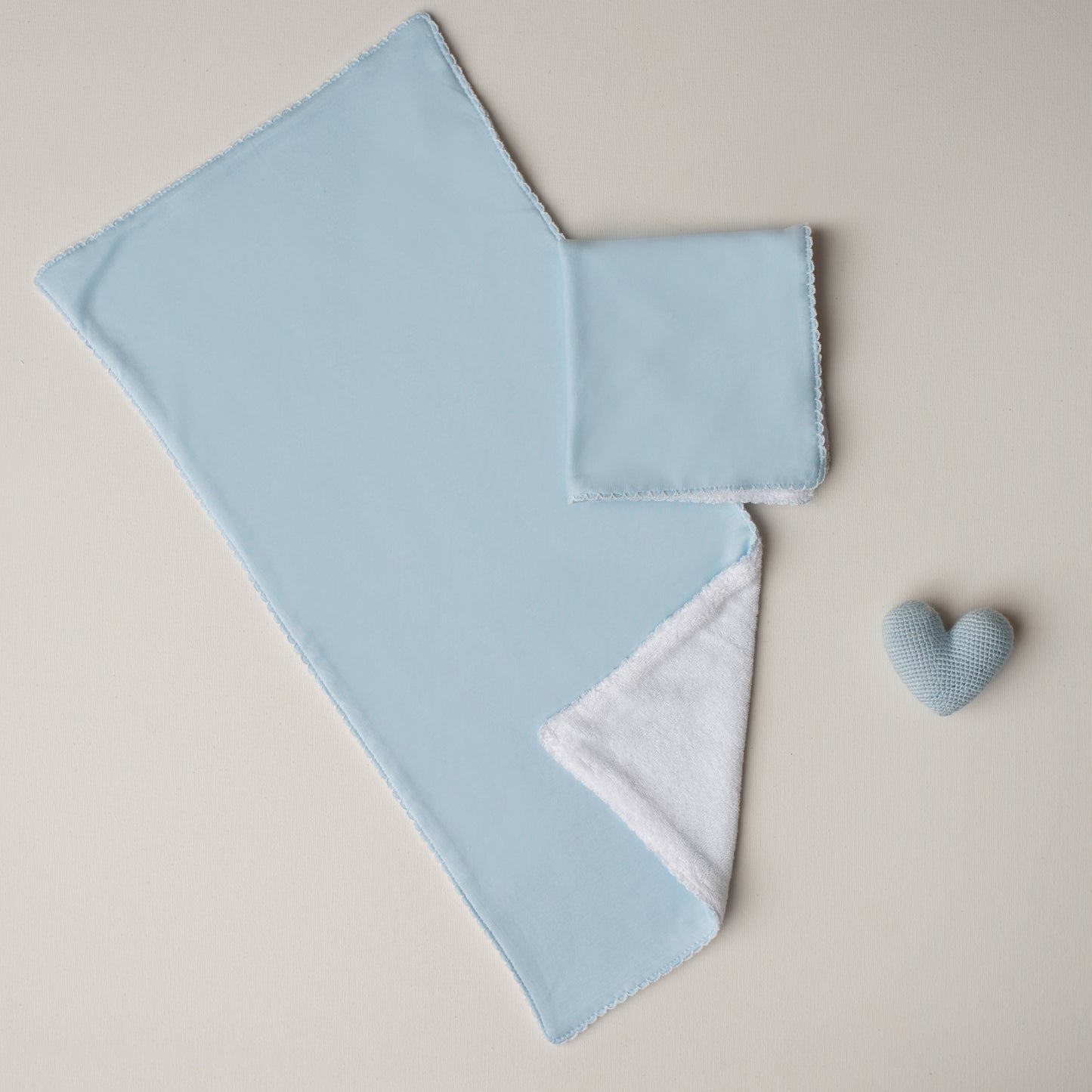 Kit: Paninho de Boca + Paninho de Ombro Azul