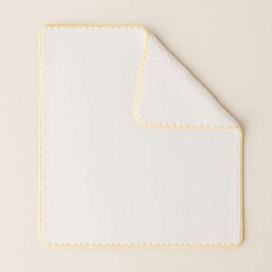 Paninho de Boca ou Bumbum Atoalhado - Detalhe Amarelo