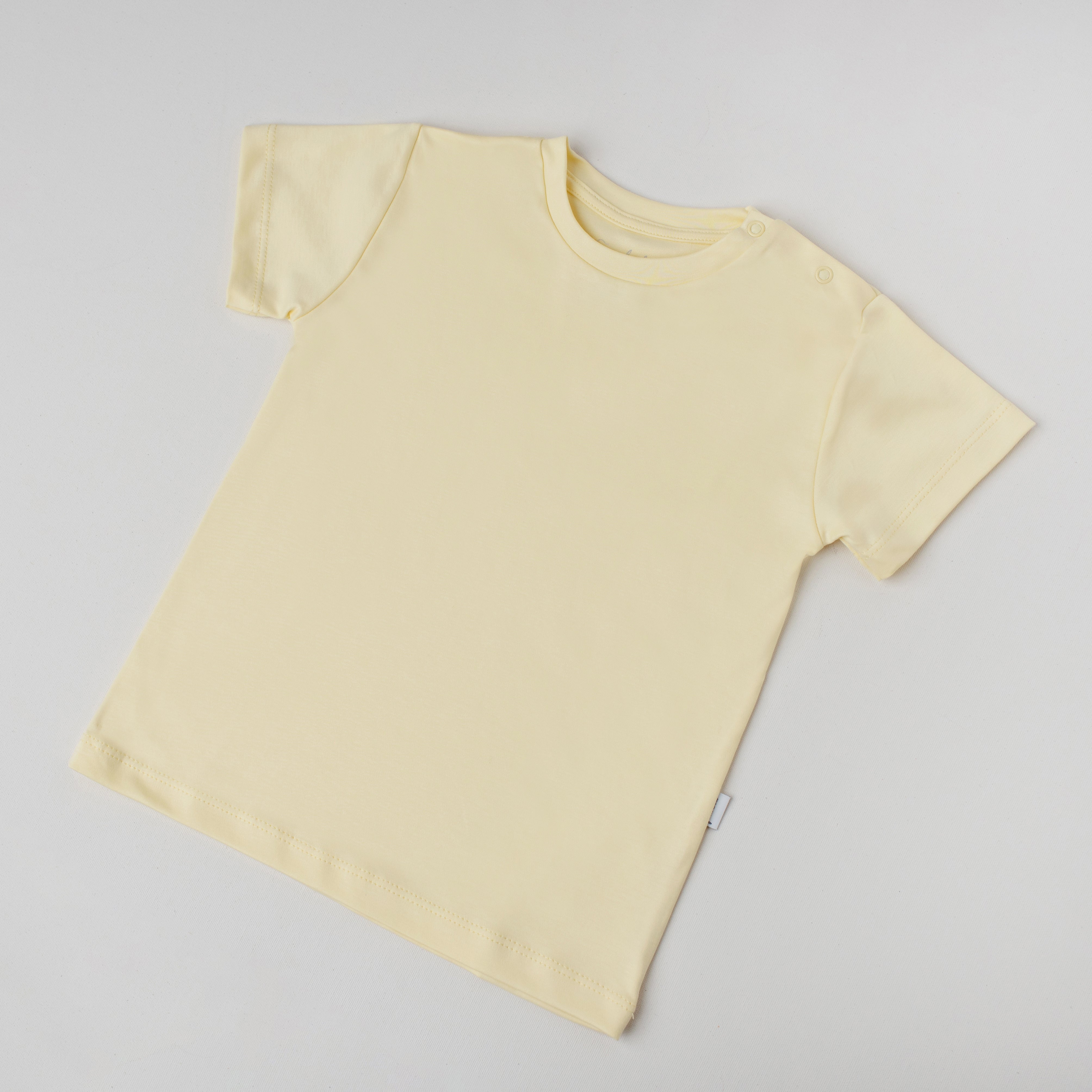 Camiseta Canário Manga Curta Amarela