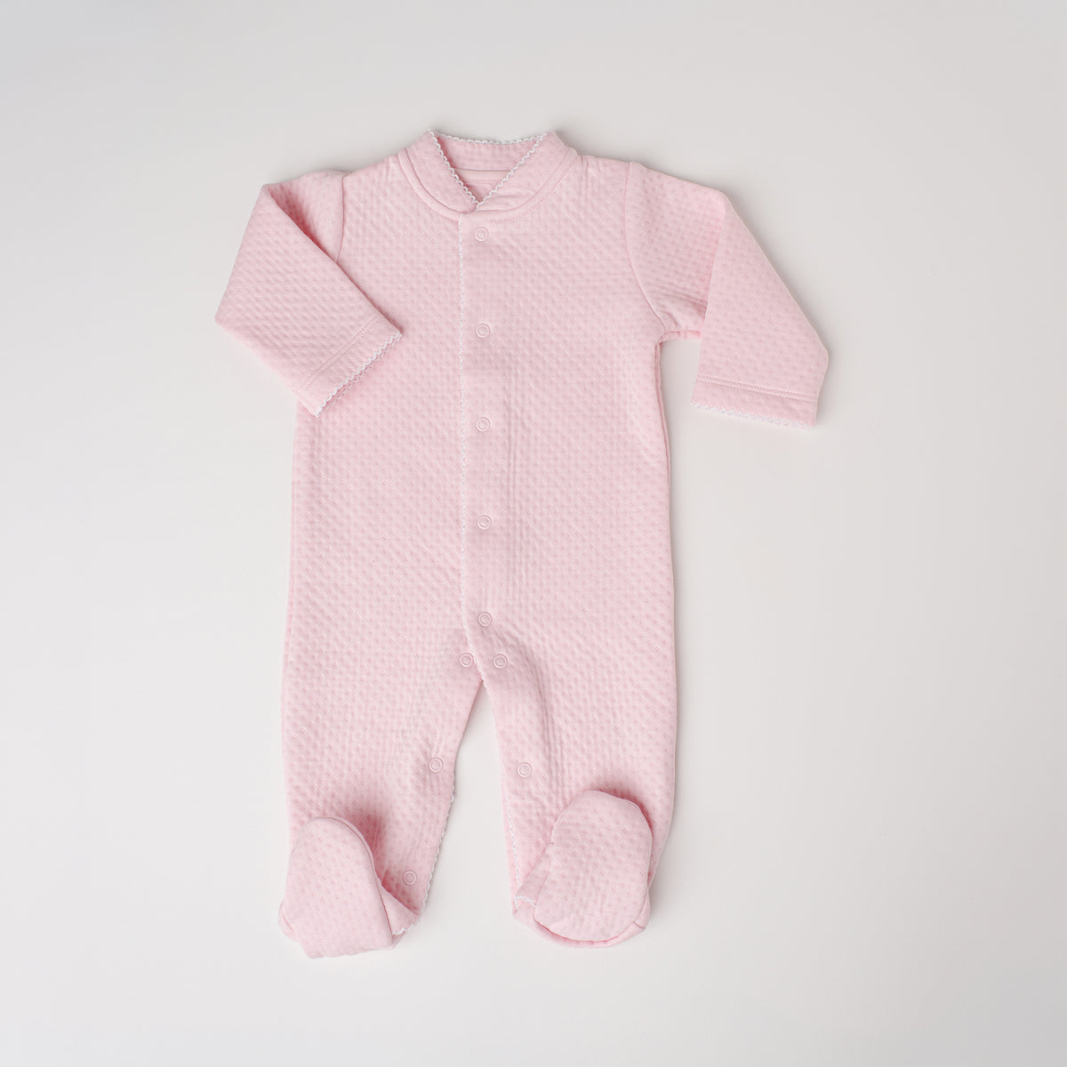 Macacão Arara Jacquard Rosa