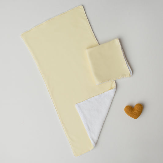 Kit: Paninho de Boca + Paninho de Ombro Amarelo