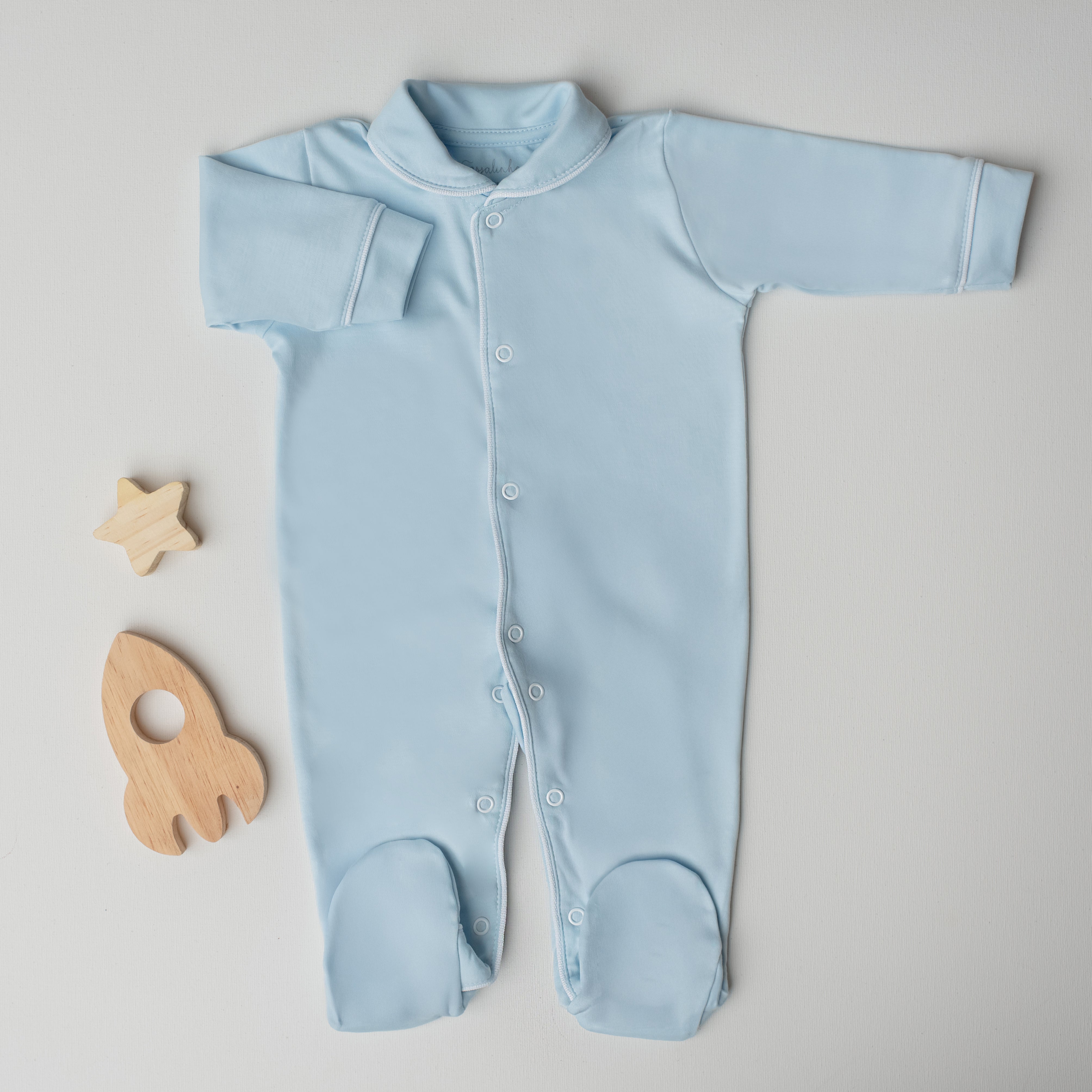 Macacão Tucano Azul Claro