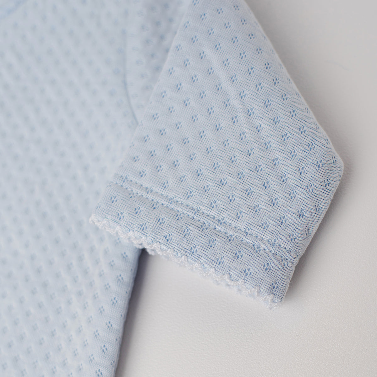 Macacão Arara Jacquard Azul
