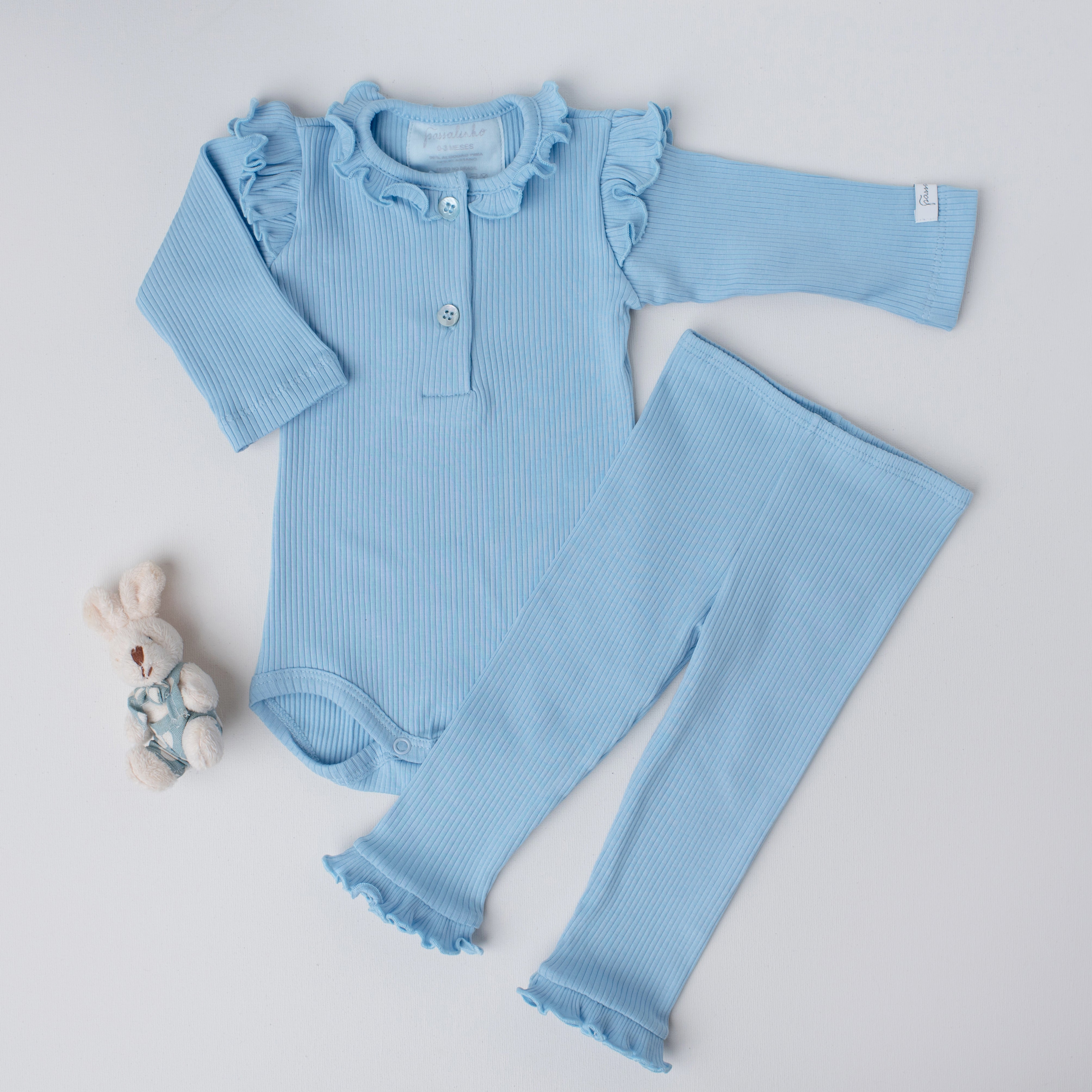 Conjunto Cisne Canelado Azul