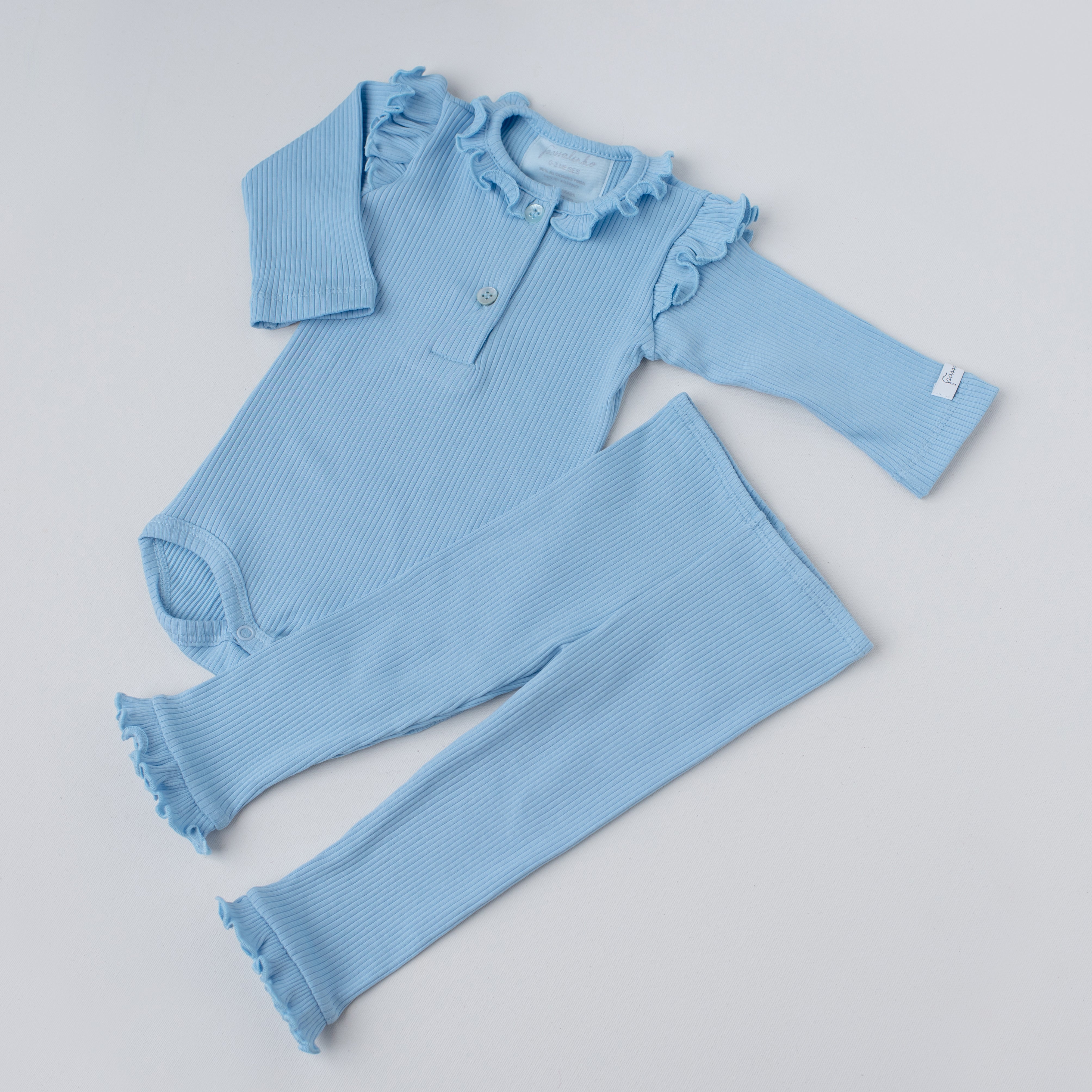 Conjunto Cisne Canelado Azul