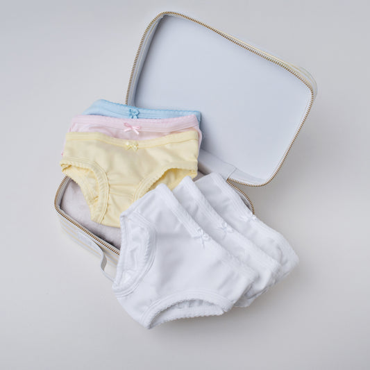 Kit: 6 Calcinhas Algodão Pima na Maletinha