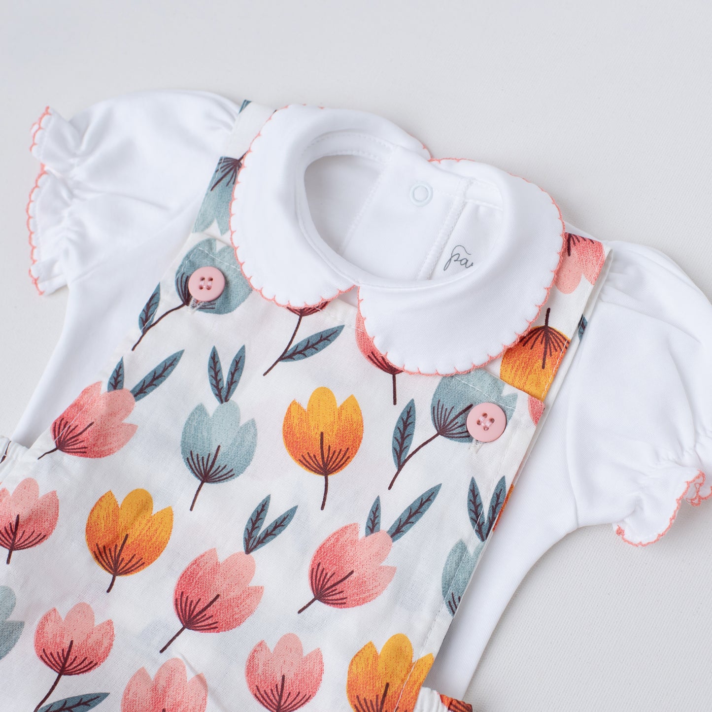 Conjunto Bloomer Garça Colorido