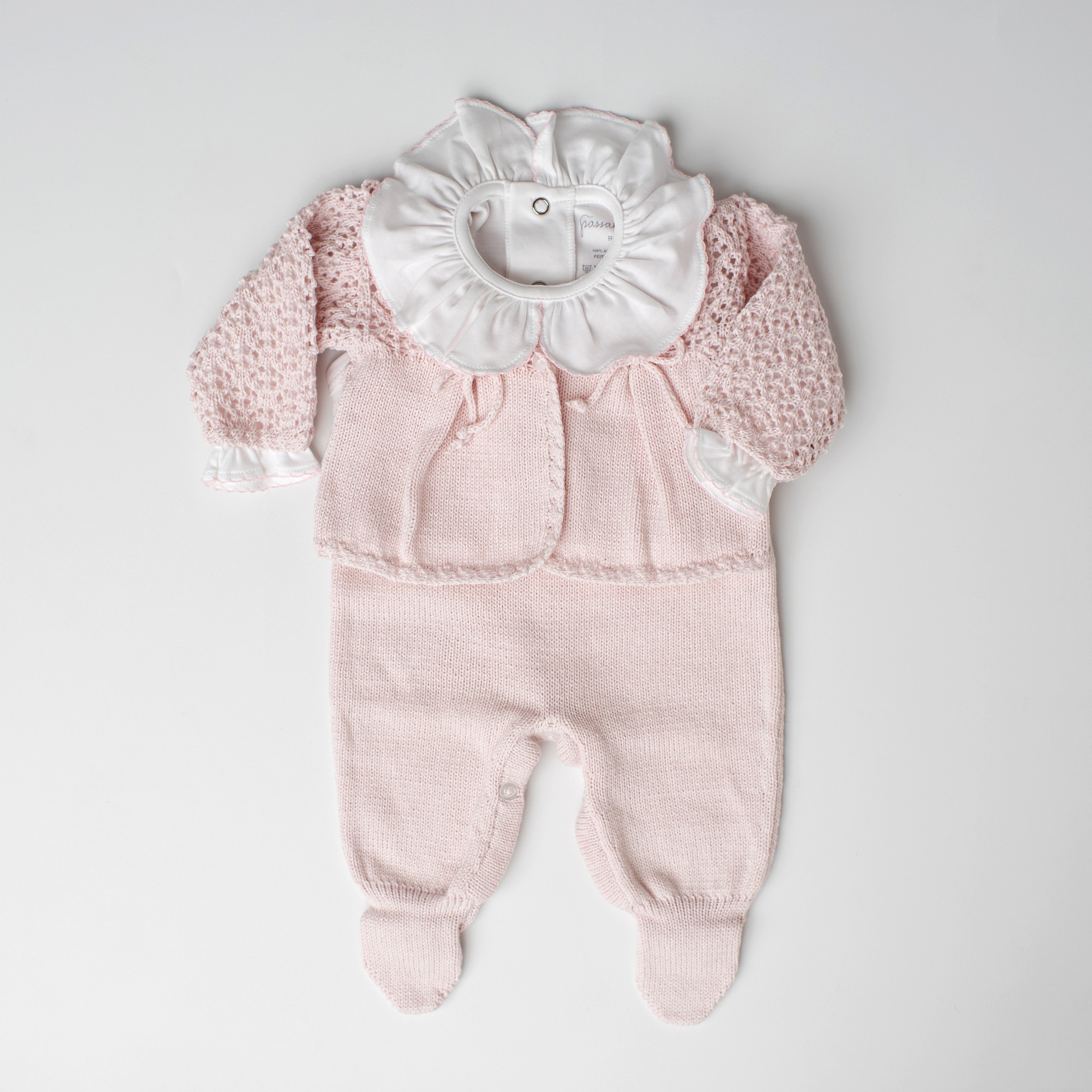 Saída de Maternidade Gaivota Rosa