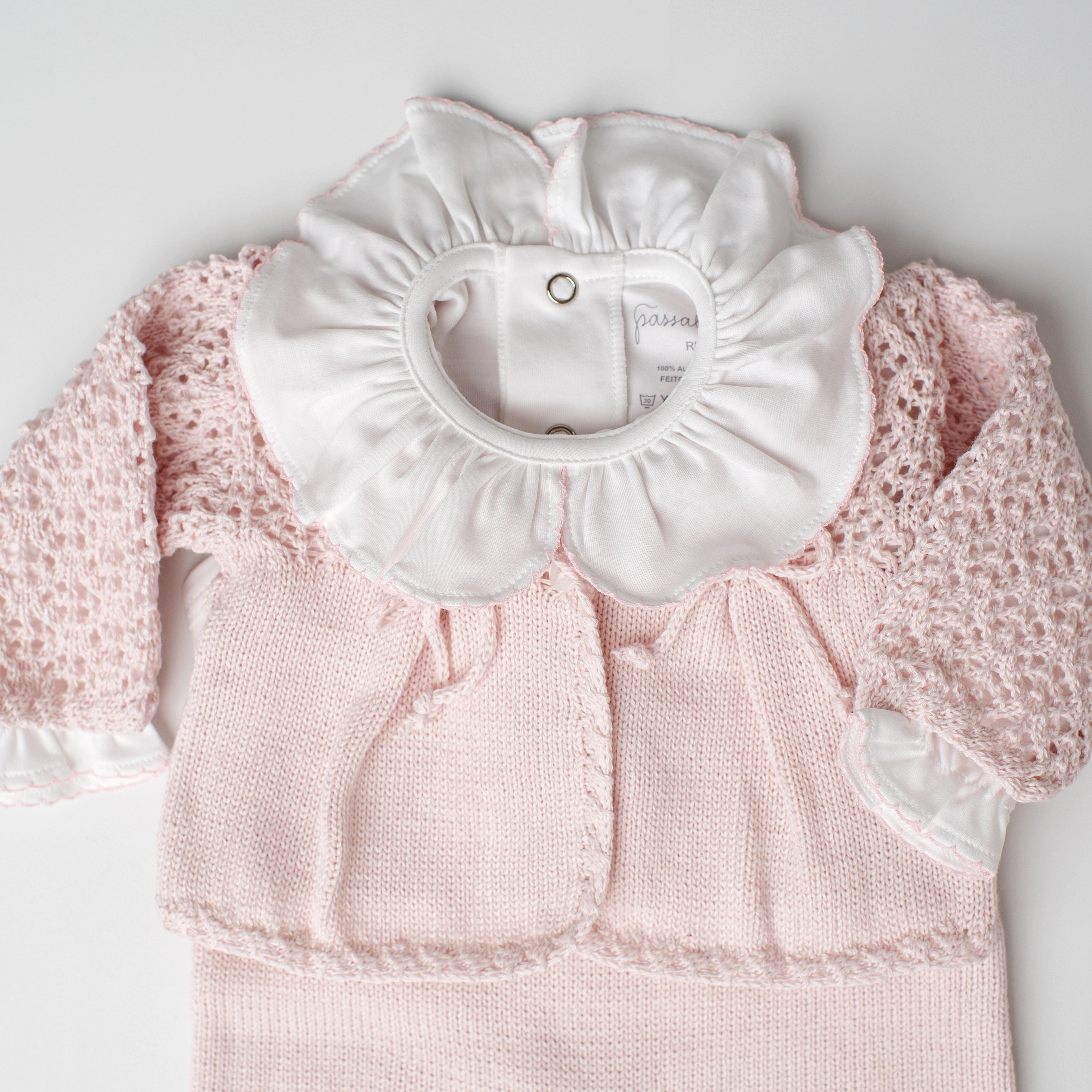Saída de Maternidade Gaivota Rosa