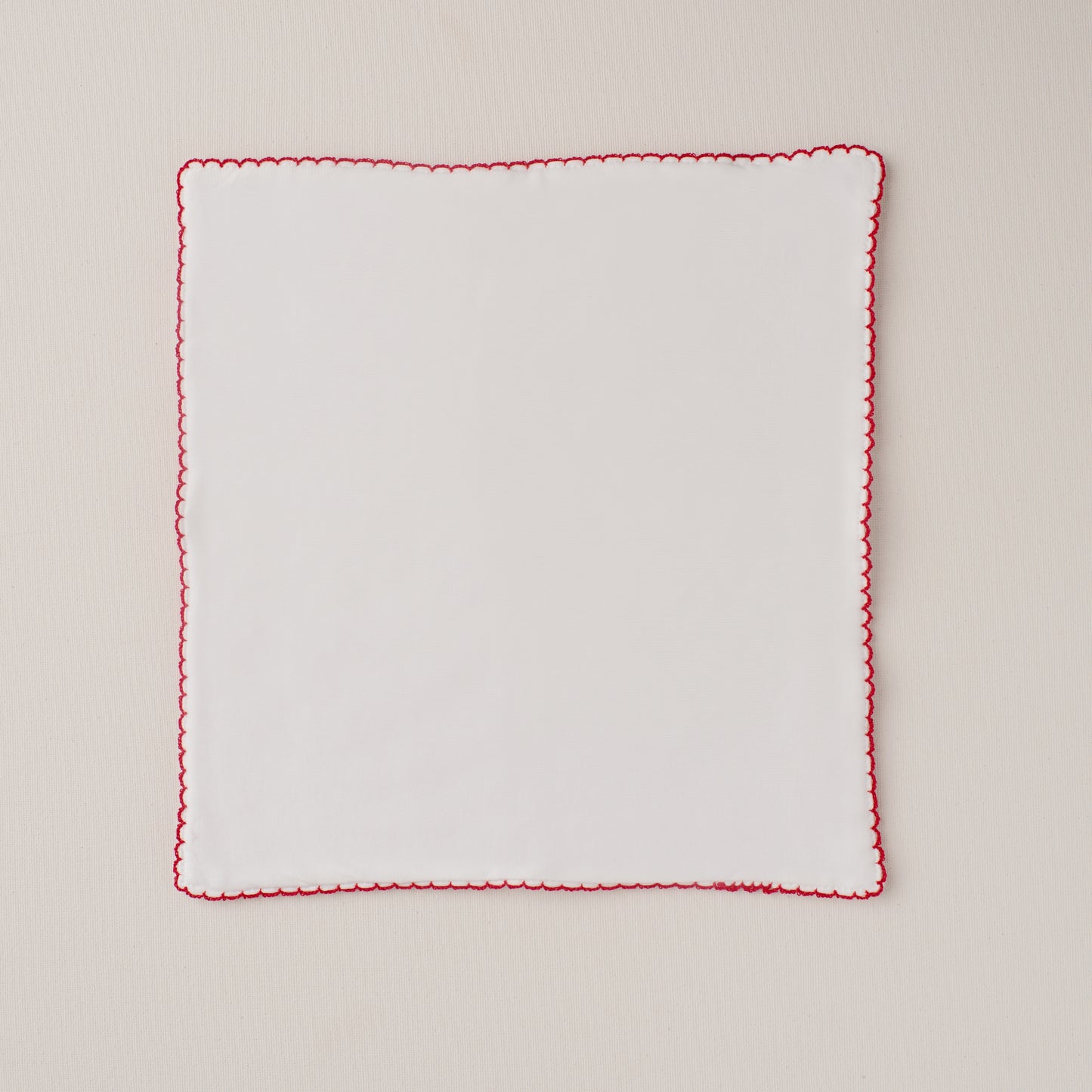 Paninho de Boca ou Bumbum Atoalhado - Detalhe Vermelho