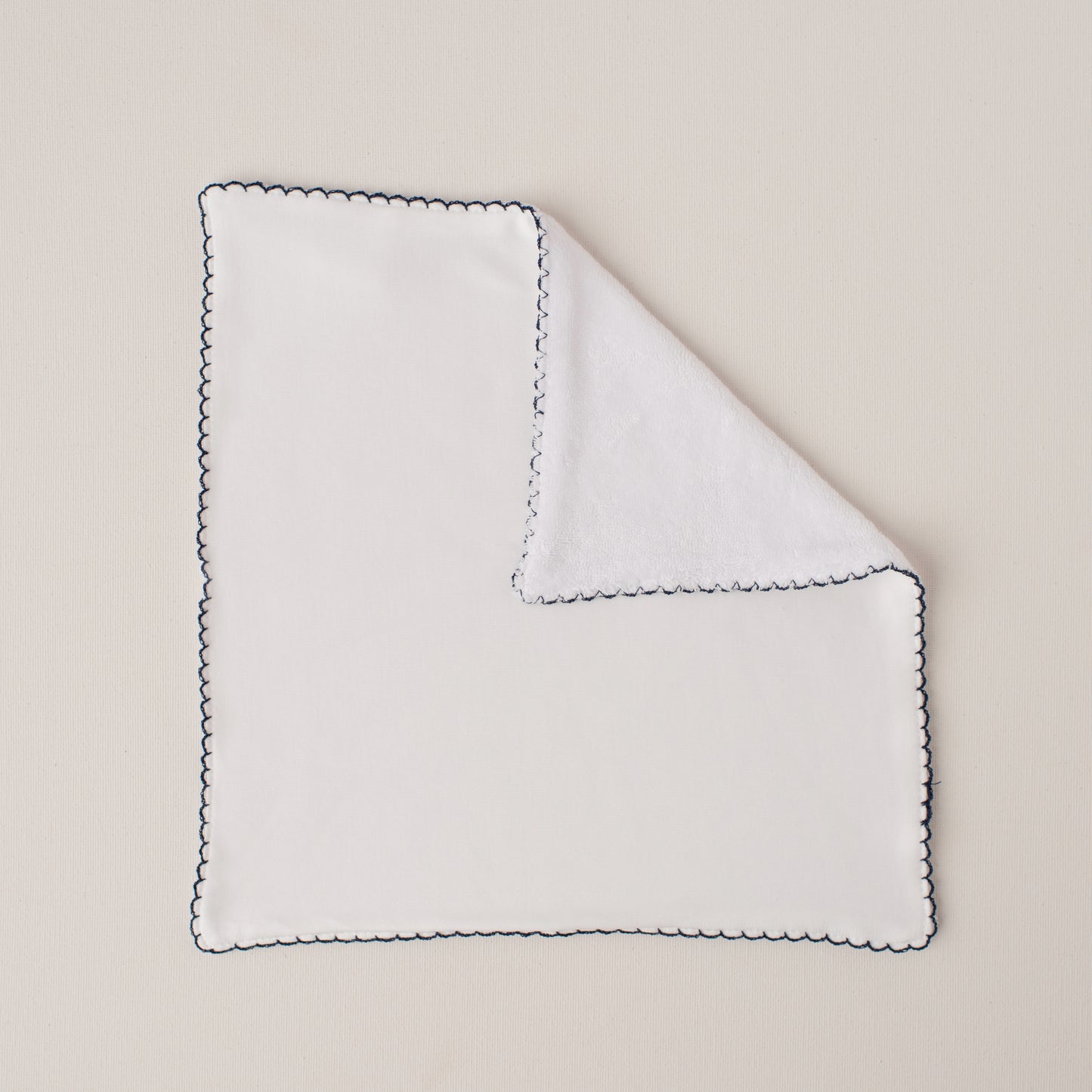 Paninho de Boca ou Bumbum Atoalhado - Detalhe Marinho