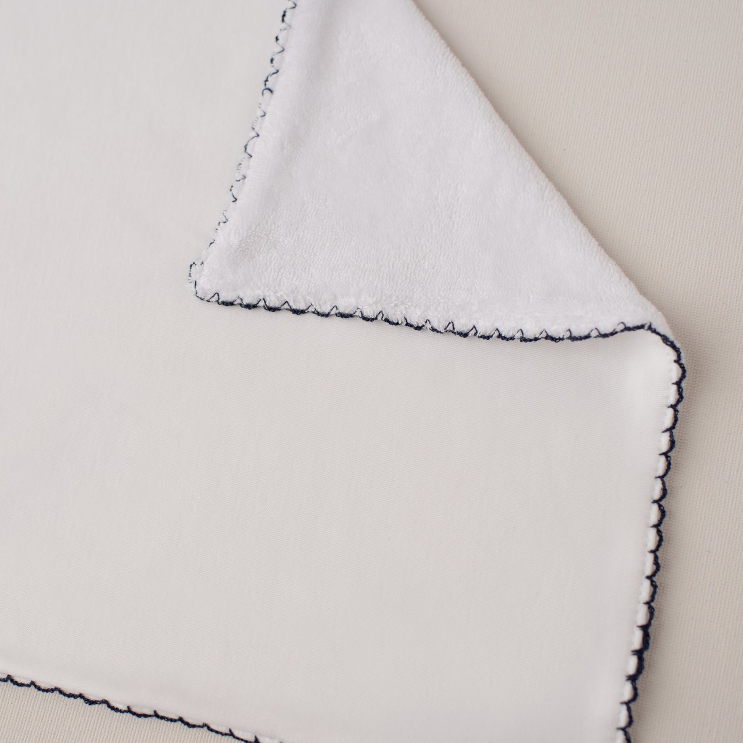 Paninho de Boca ou Bumbum Atoalhado - Detalhe Marinho