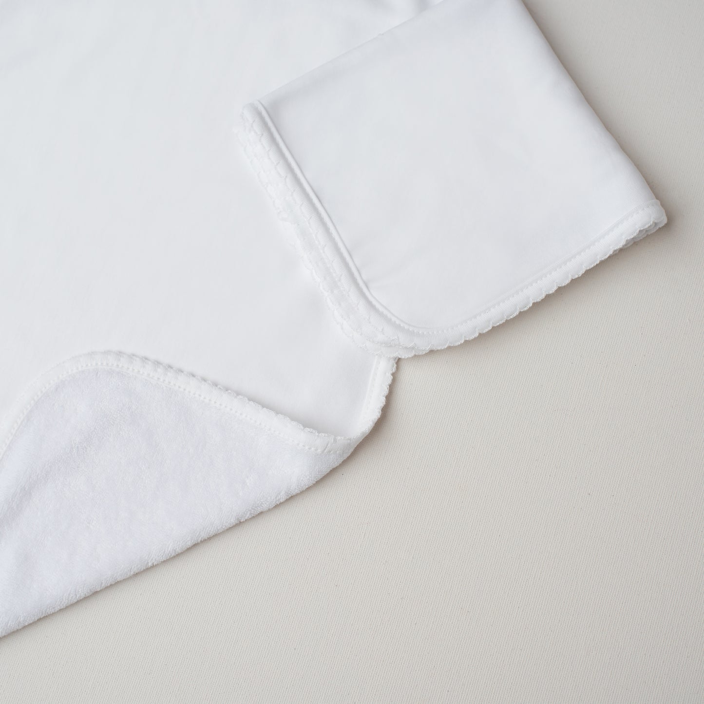 Kit: Paninho de Boca + Paninho de Ombro Branco