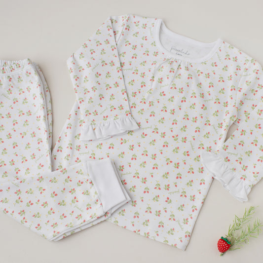 Pijama Calça e Blusa Arara Moranguinhos