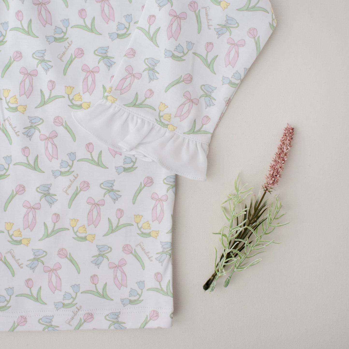 Pijama Calça e Blusa Arara Tulipas