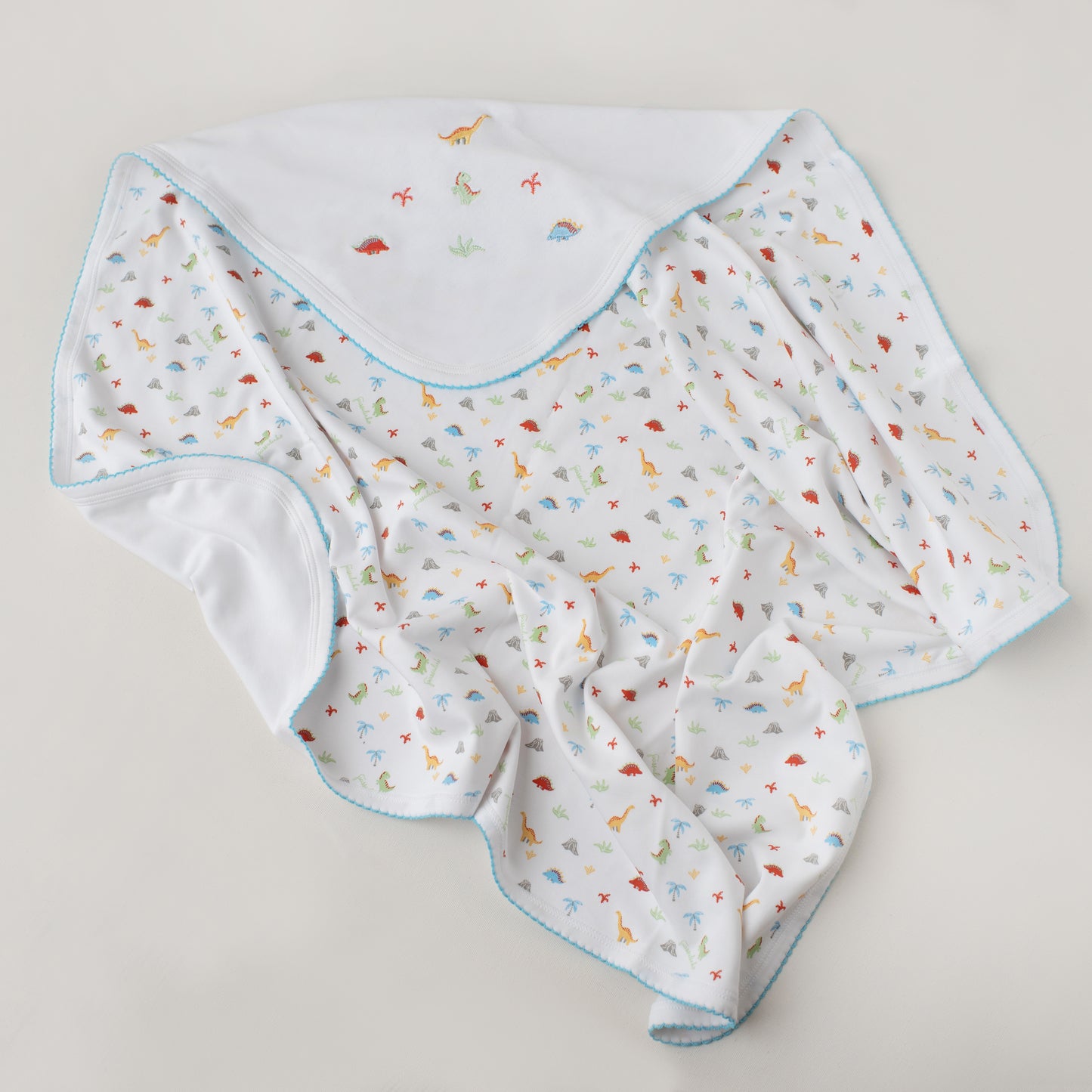 Manta Dupla Arara Dinossauros