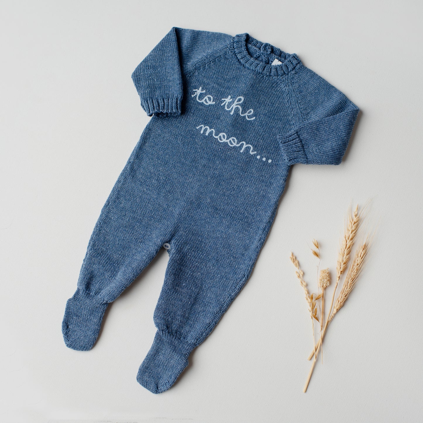 Saída de Maternidade Tucano Azul Jeans