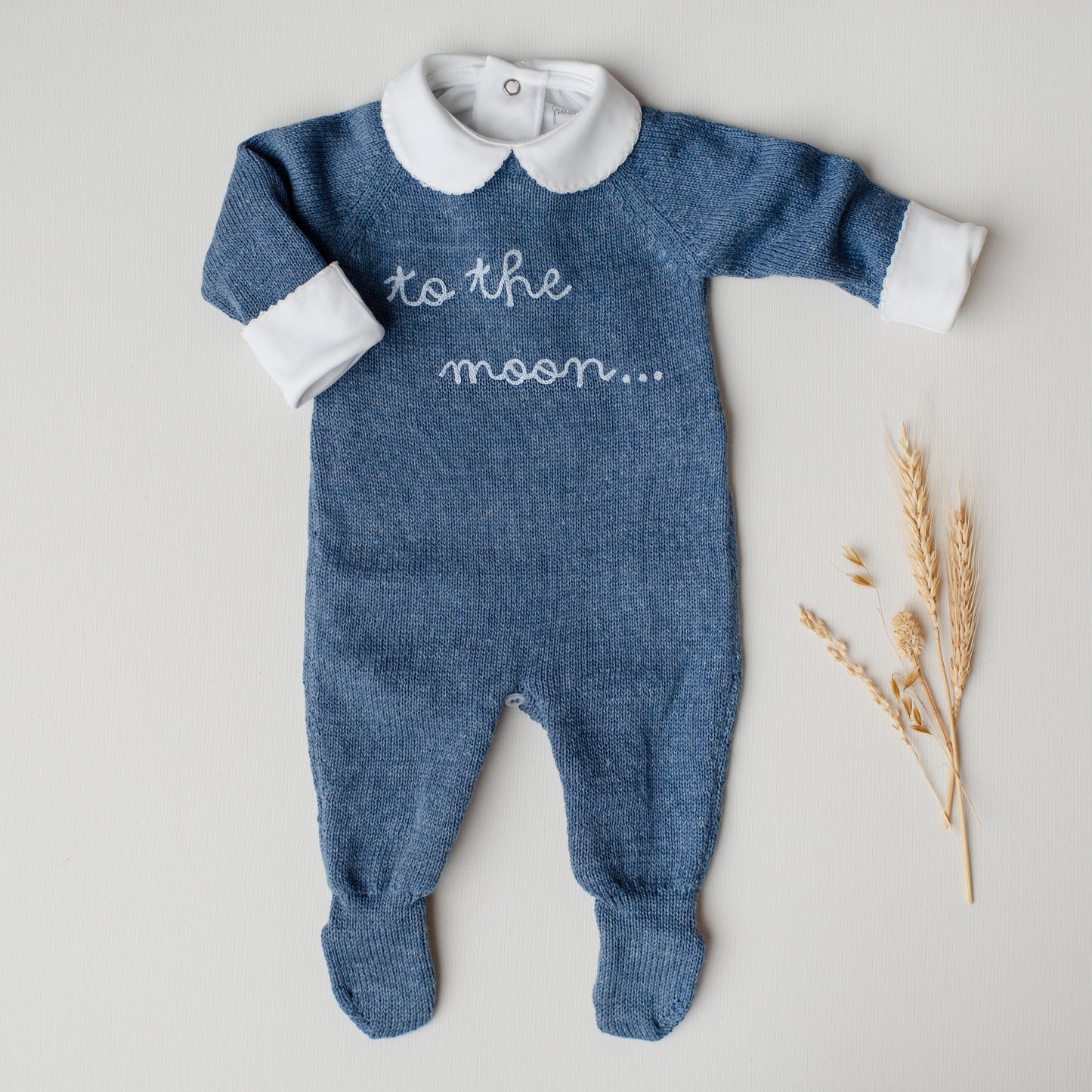 Saída de Maternidade Tucano Azul Jeans
