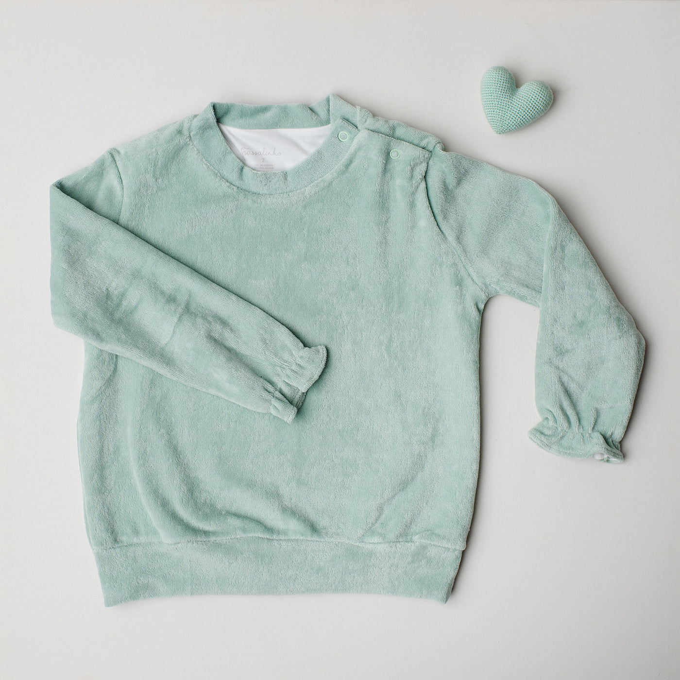 Blusa Plush + Pima Verde